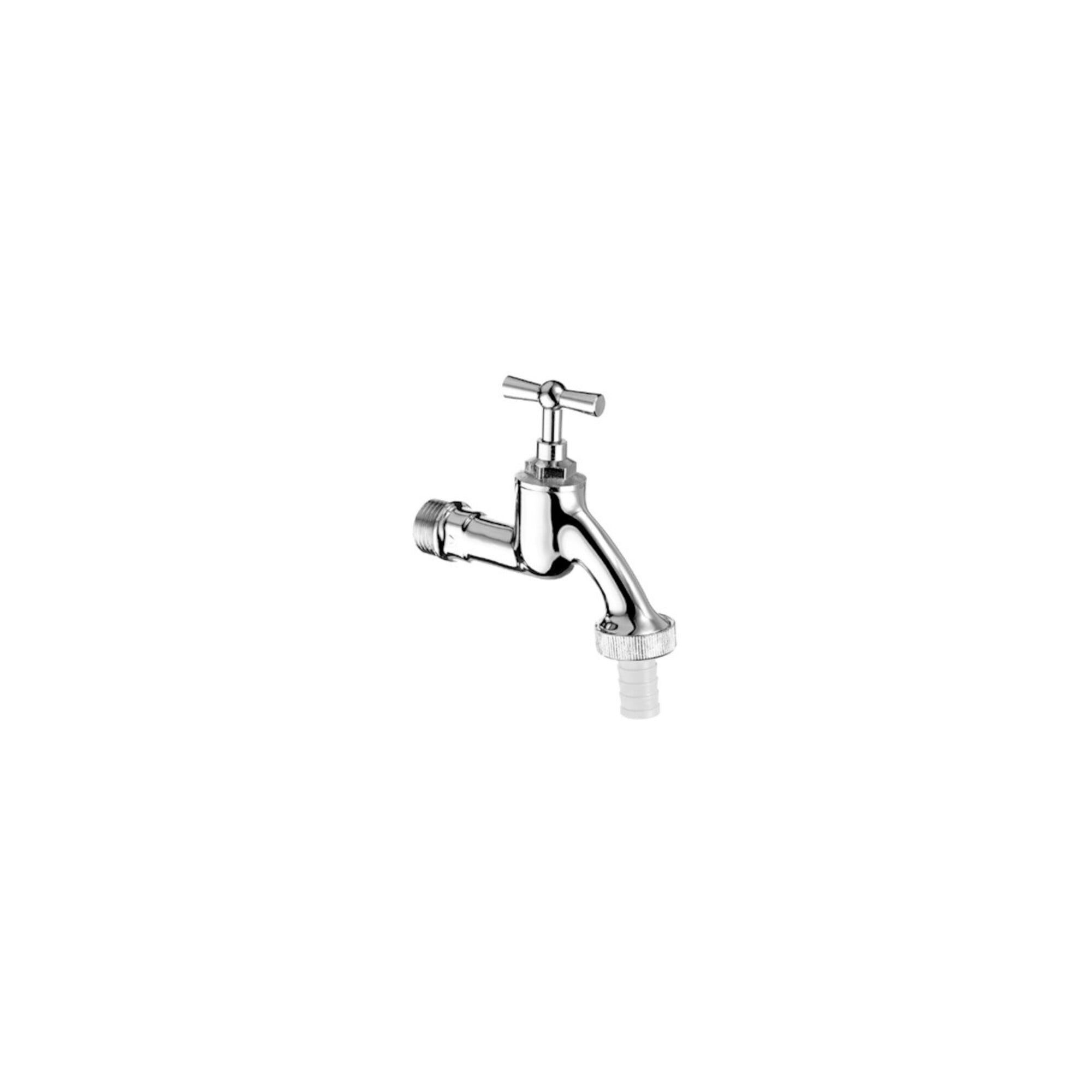 Schell Standventil Schell Auslaufventil G 1/2 AG, Knebelgriff, verchromt