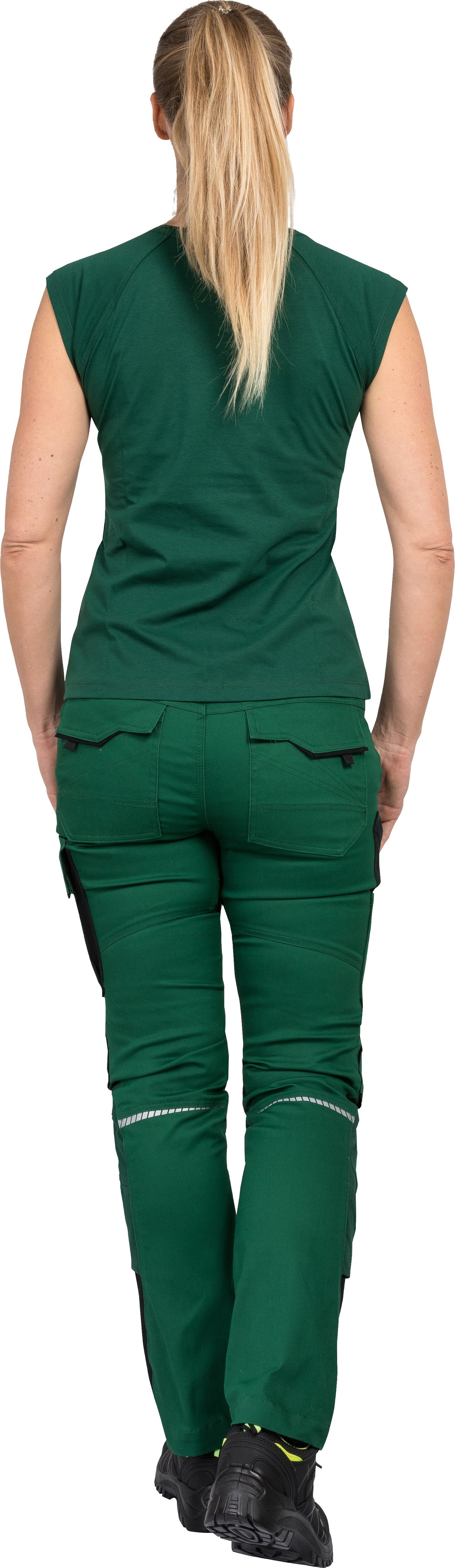 Leibwächter T-Shirt Damen Arbeits T-Shirt mit kurzen Flügelärmeln antibakterielle, Antigeruchs- und Antipilling-Ausrüstung – Bild 4 von 5