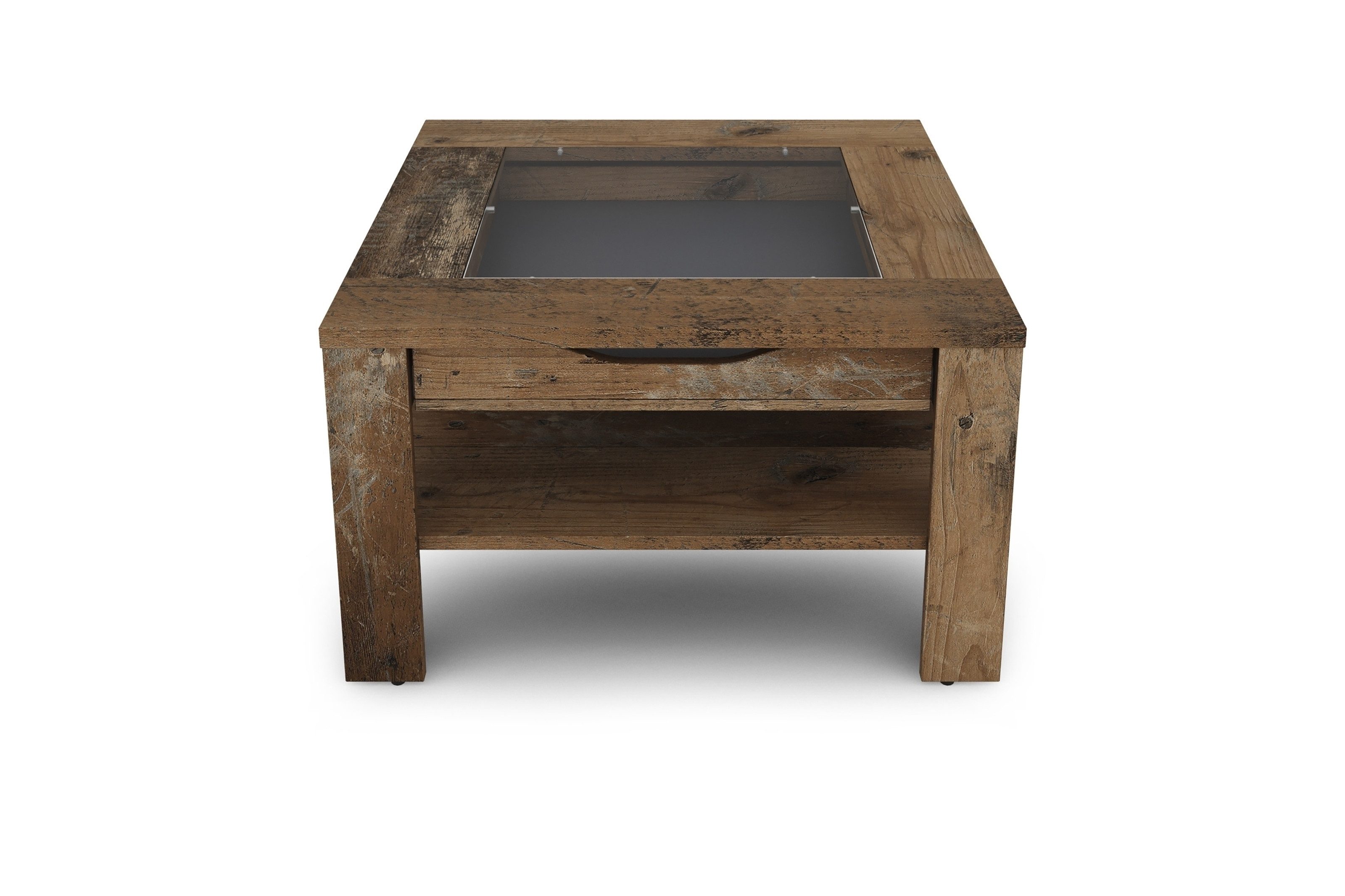 freiraum Couchtisch RALPH, in Old-Wood-Optik 67 x 43 x 67 cm (BxHxT)