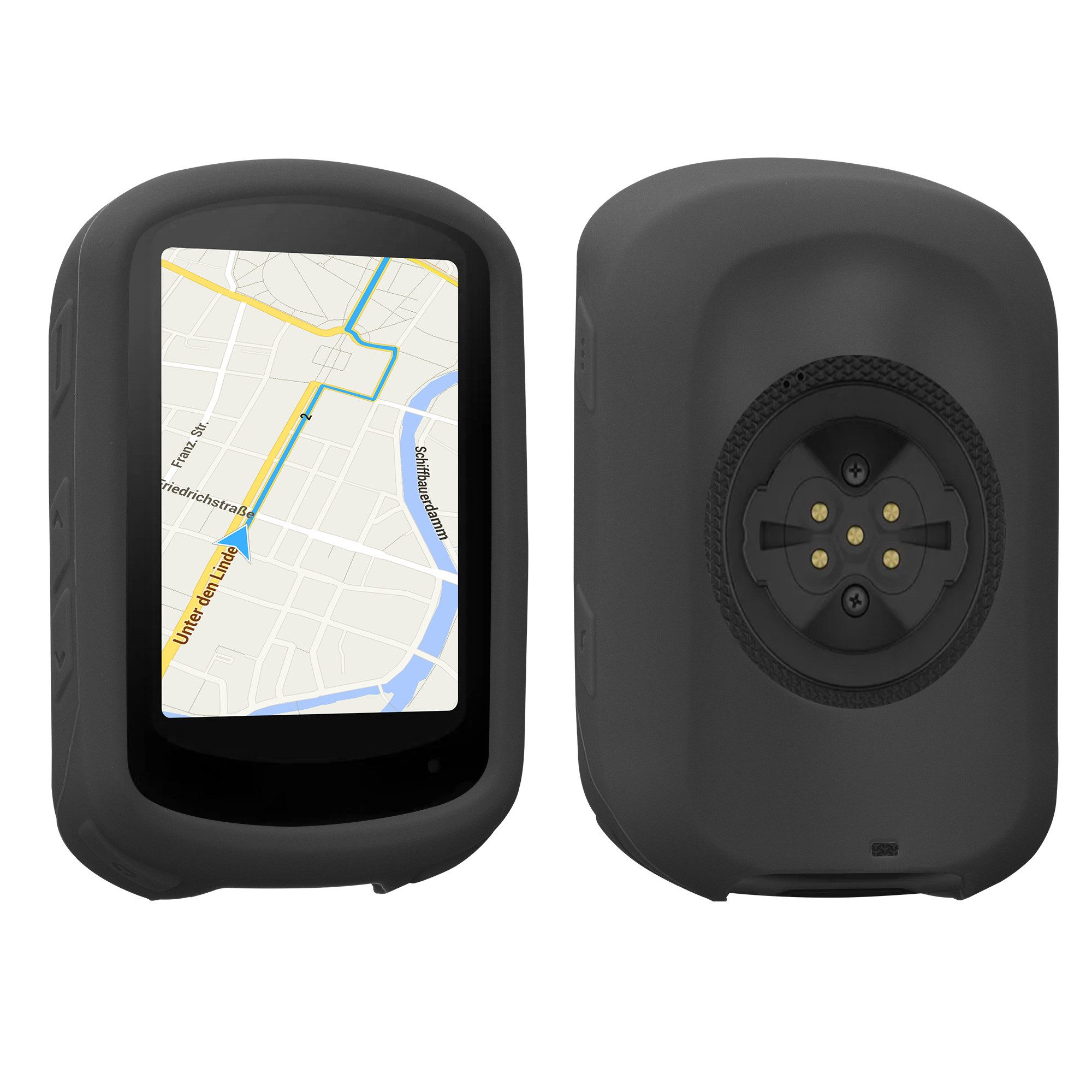 kwmobile Smartphone-Hülle Hülle für Garmin Edge 840 / Edge 540, Silikon GPS Fahrrad Case Schutzhülle