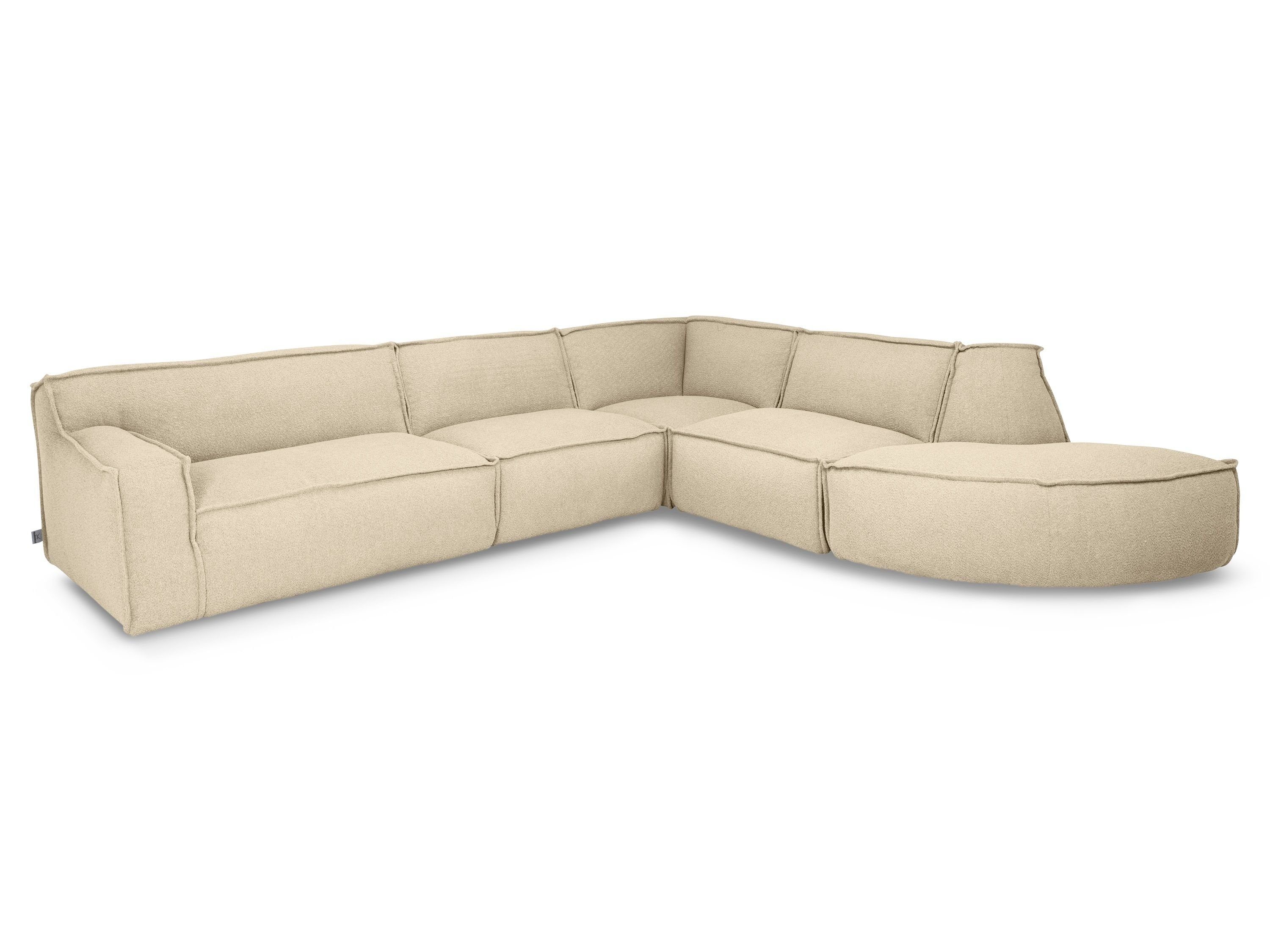 Sansibar Polsterecke Polsterecke, Polsterecke SANSIBAR Rantum (BB 345x310 cm) BB 345x310 cm Polsterecke Ecksofa Wohnlandschaft Eckcouch ecru