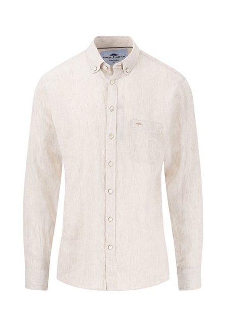 FYNCH-HATTON Langarmhemd Fynch-Hatton / He.Hemd langarm / Linen Fine Stripe günstig online kaufen
