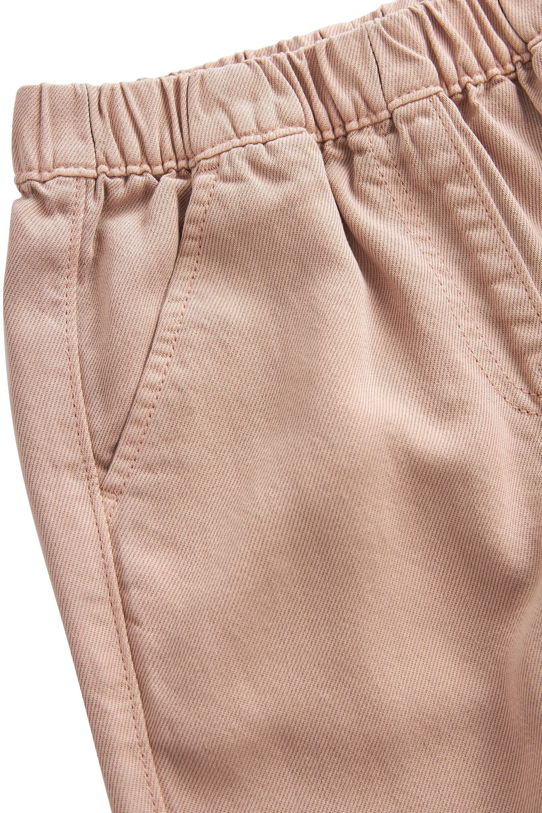 Jogg (1-tlg) Pink Next Pants Denim-Jogginghosen