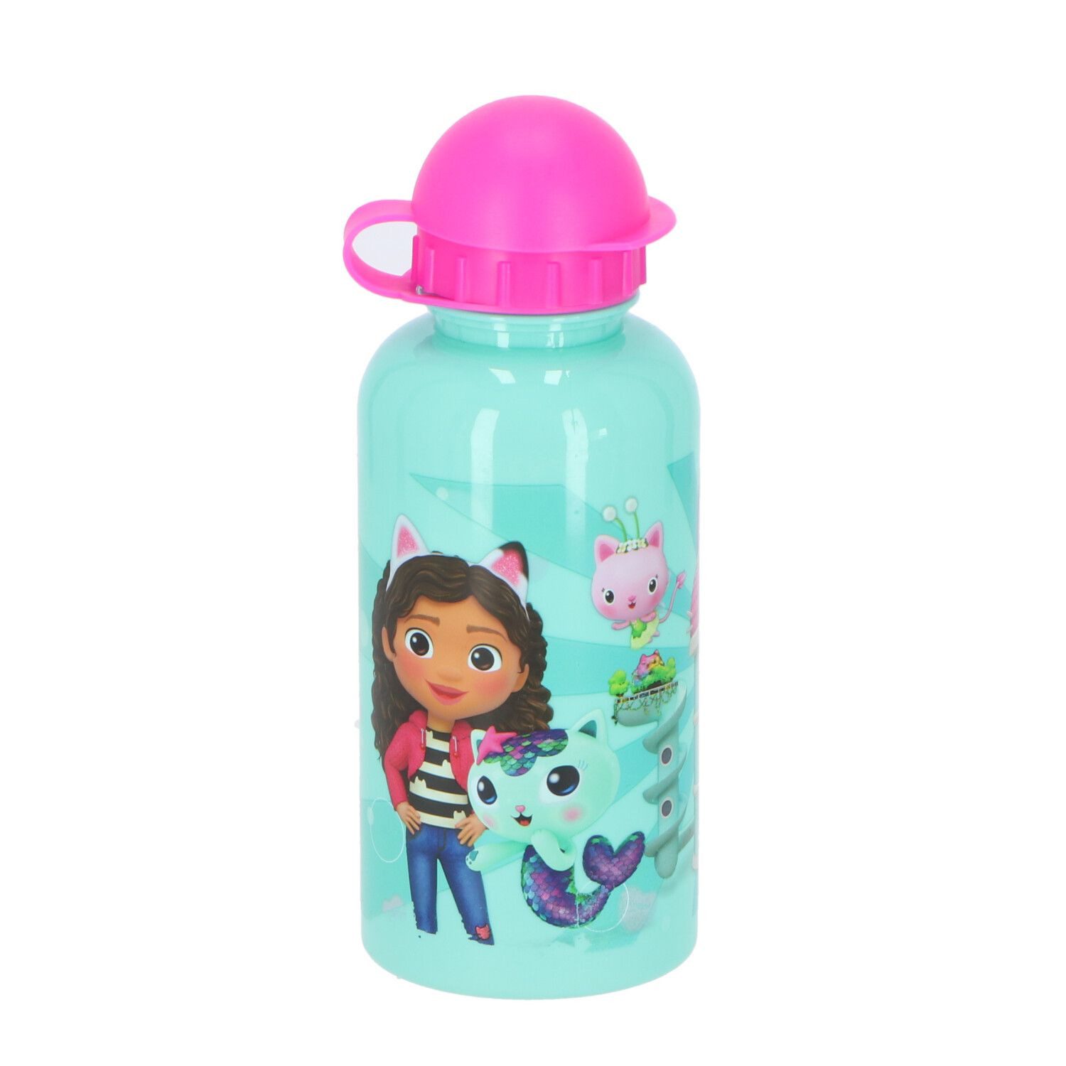 Trinkflasche Trinkflasche Wasserflasche aus Aluminium, 400 ml 17x7x7 cm für Kinder