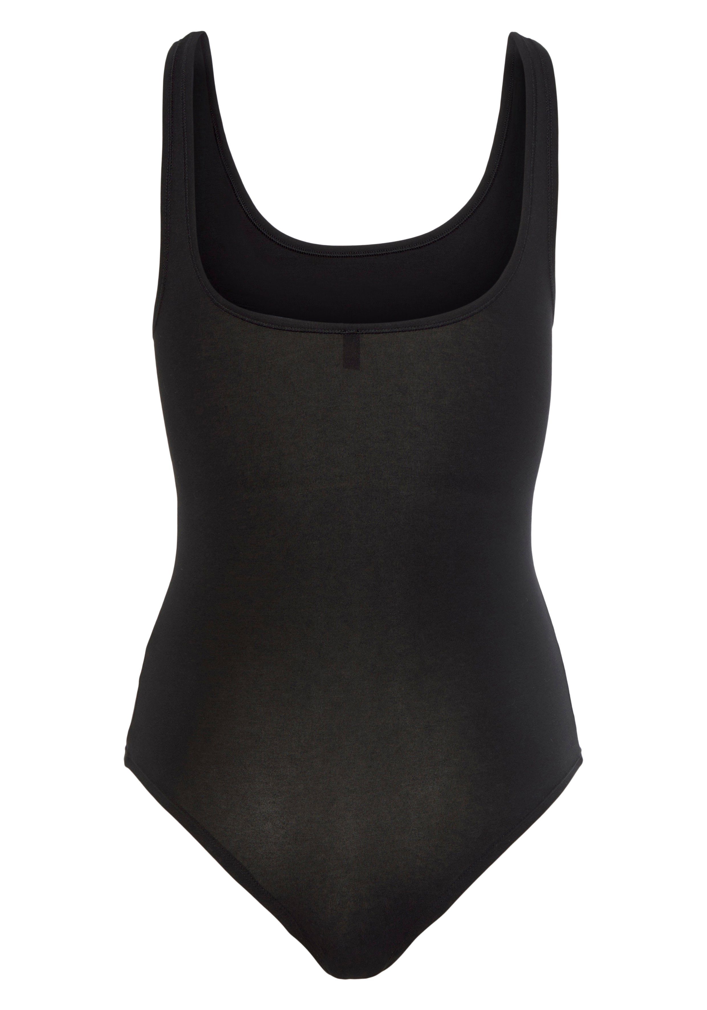 HUGO Body BODYSUIT RED LABEL mit rotem Logoaufnäher