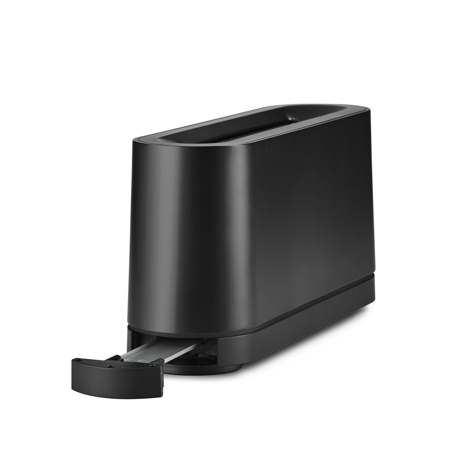 Jacob Jensen Toaster Schwarz, 1 langer Schlitz, für 2 Scheiben, 850 W