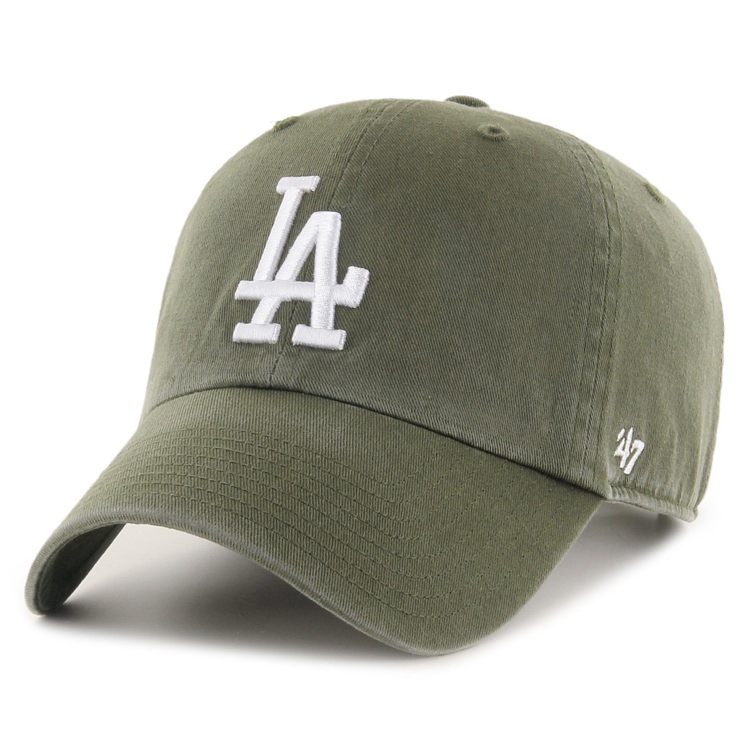 '47 Brand Baseball Cap Strapback CLEAN UP Los Angeles Dodgers sandalwo