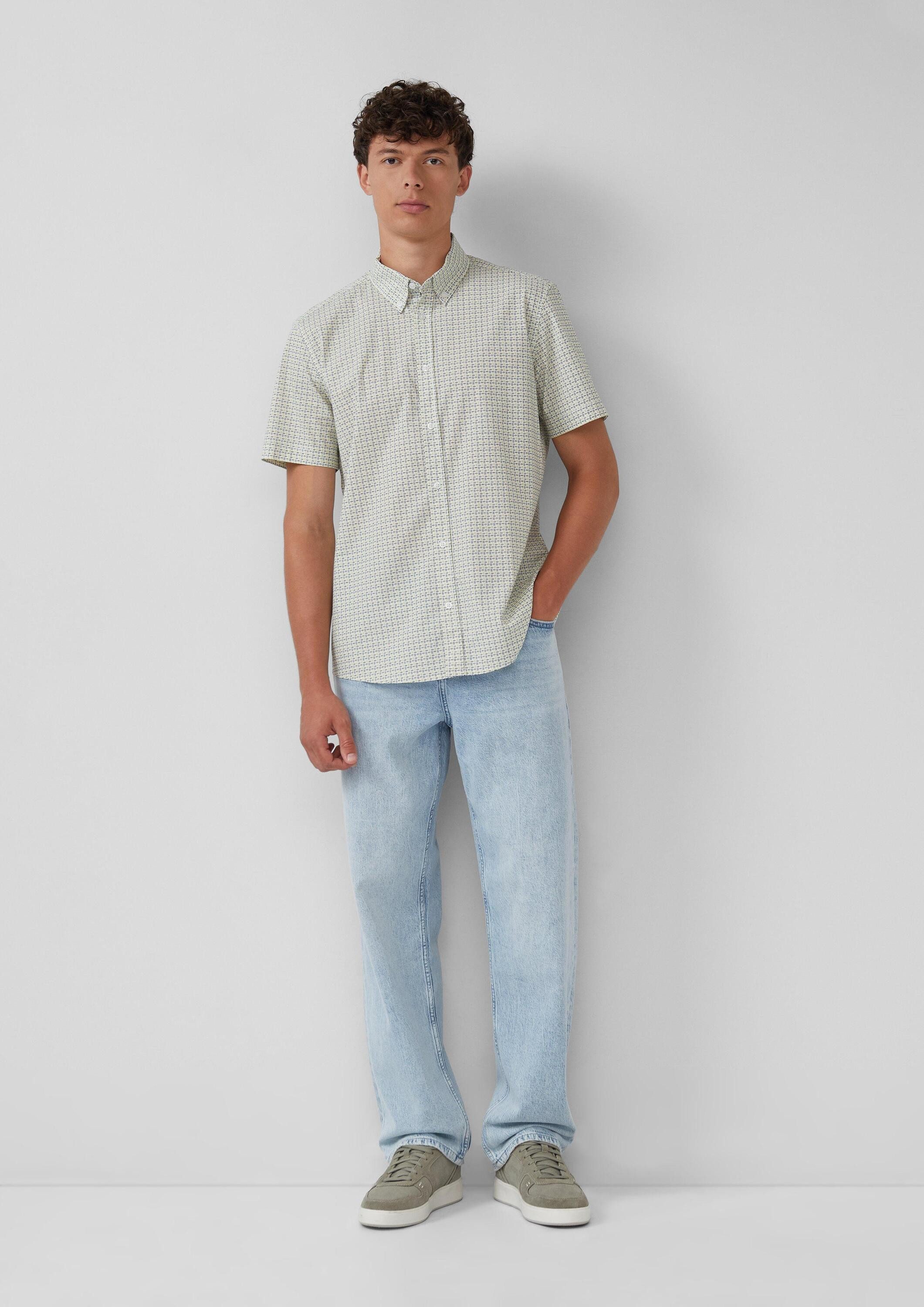 s.Oliver Kurzarmhemd Hemd (1-tlg)