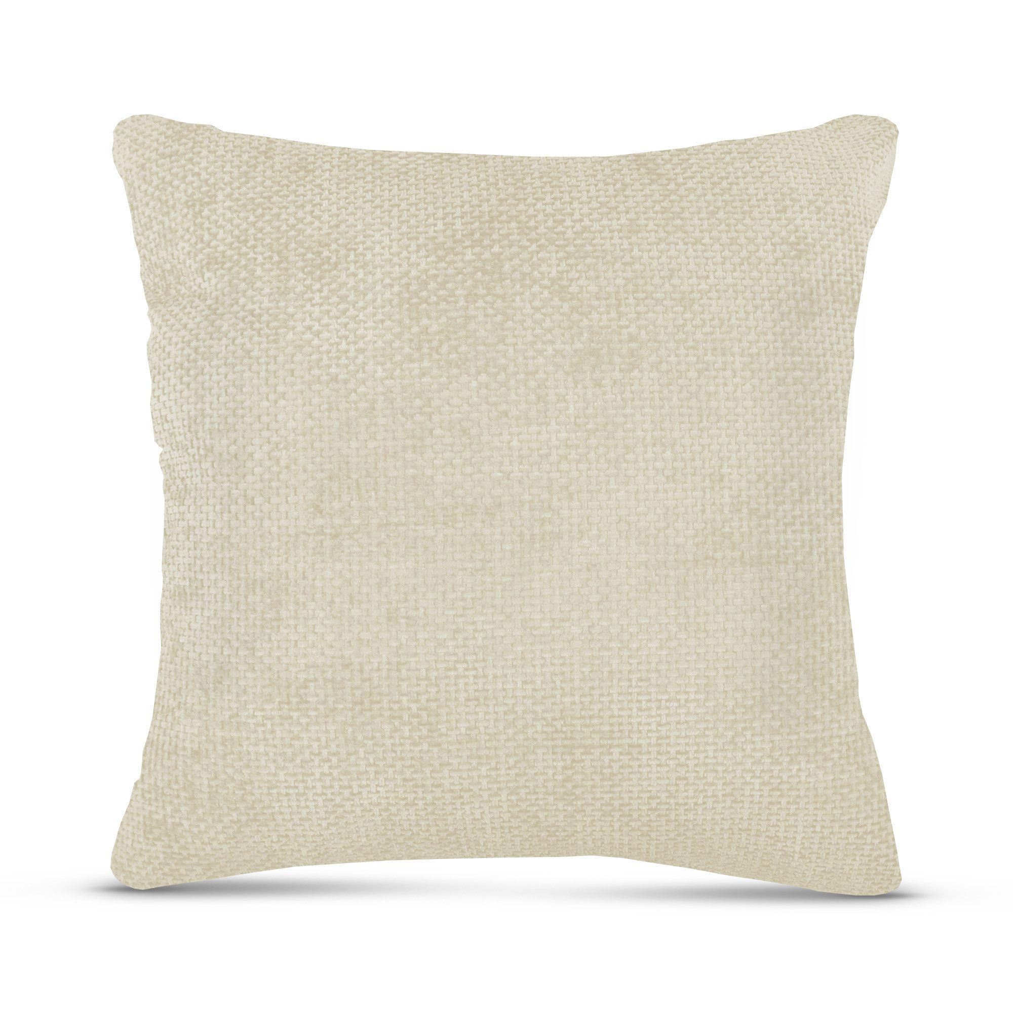 Bestlivings Kissenhüllen Chenille Cross, 60x60cm, verdeckter Reißverschluss, waschbar bei 30 °C