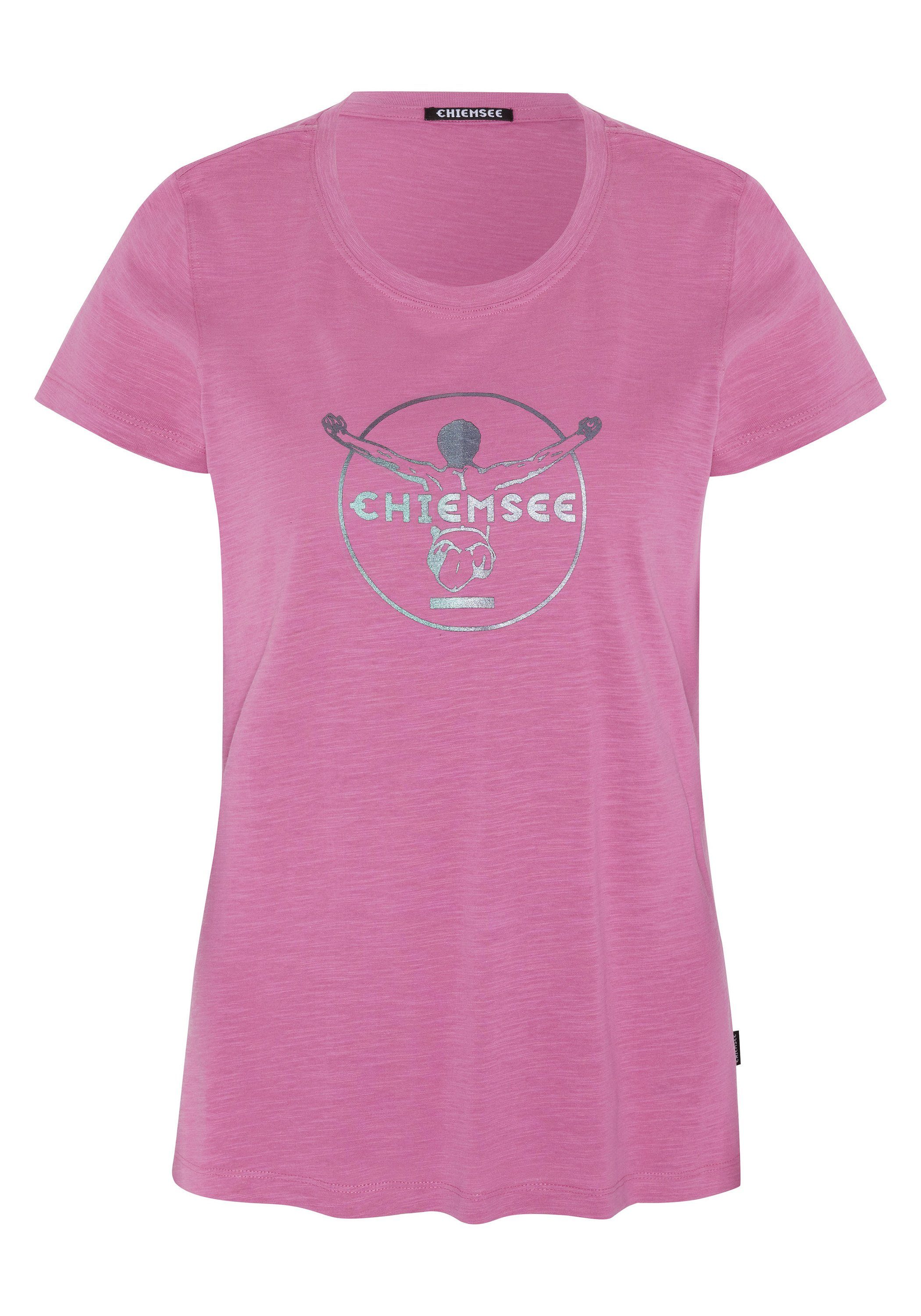 Jumper-Frontprint Chiemsee mit Pink Super T-Shirt 1 Print-Shirt