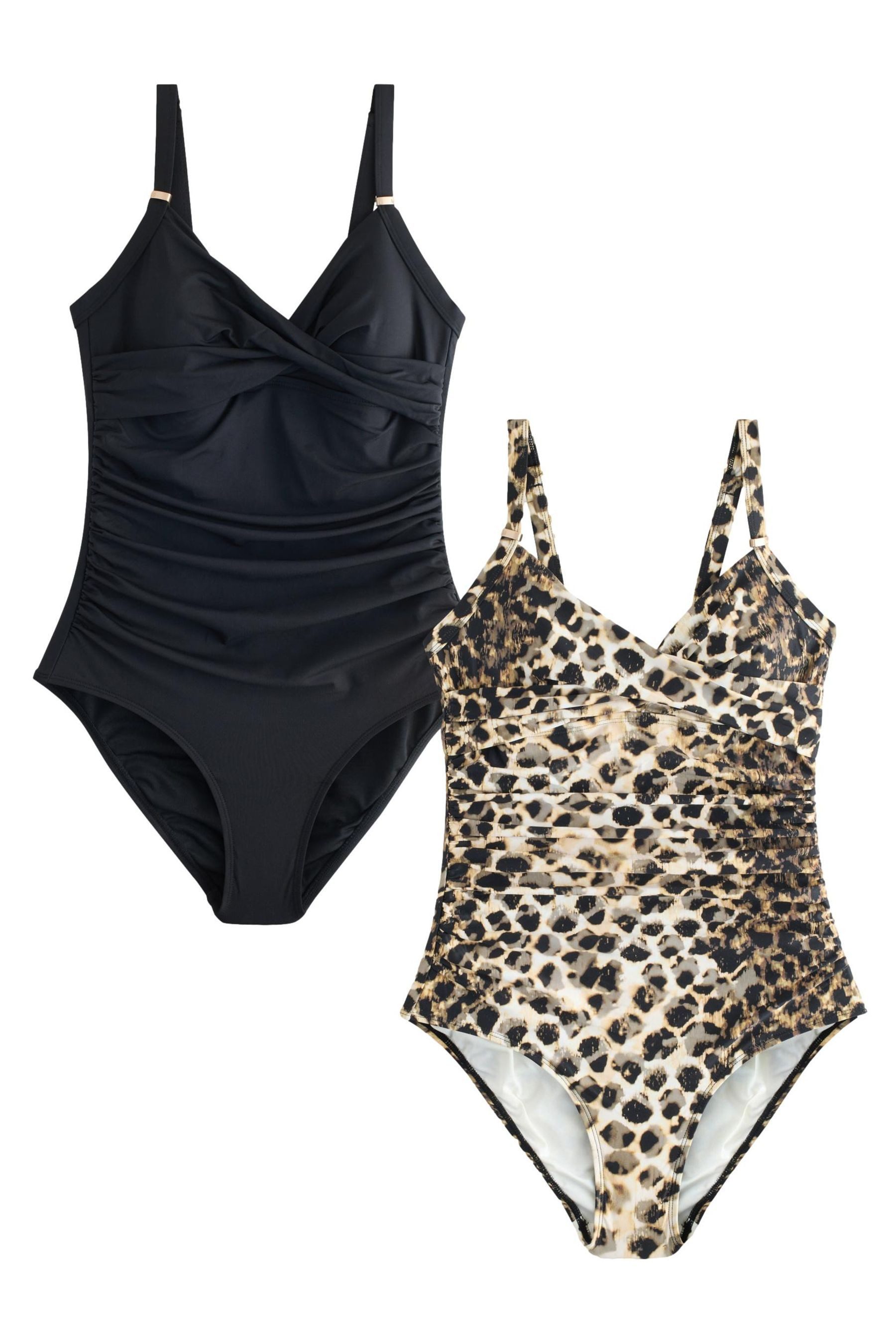 Next Badeanzug Figurformende Badeanzüge, 2er-Pack (2-St)