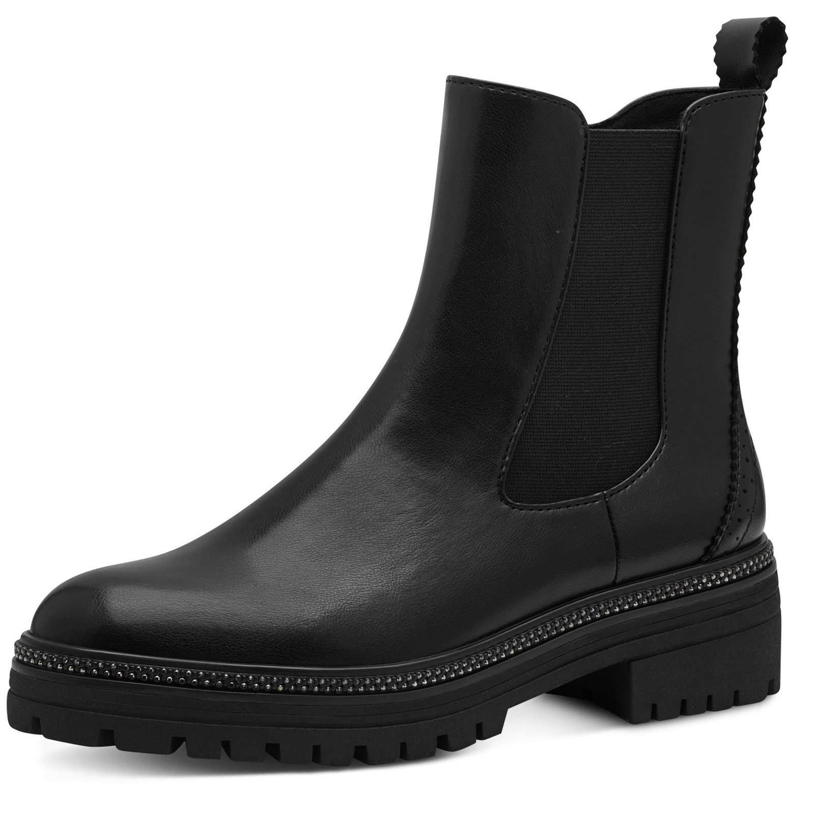 2-25443-43 001 Black Stiefelette