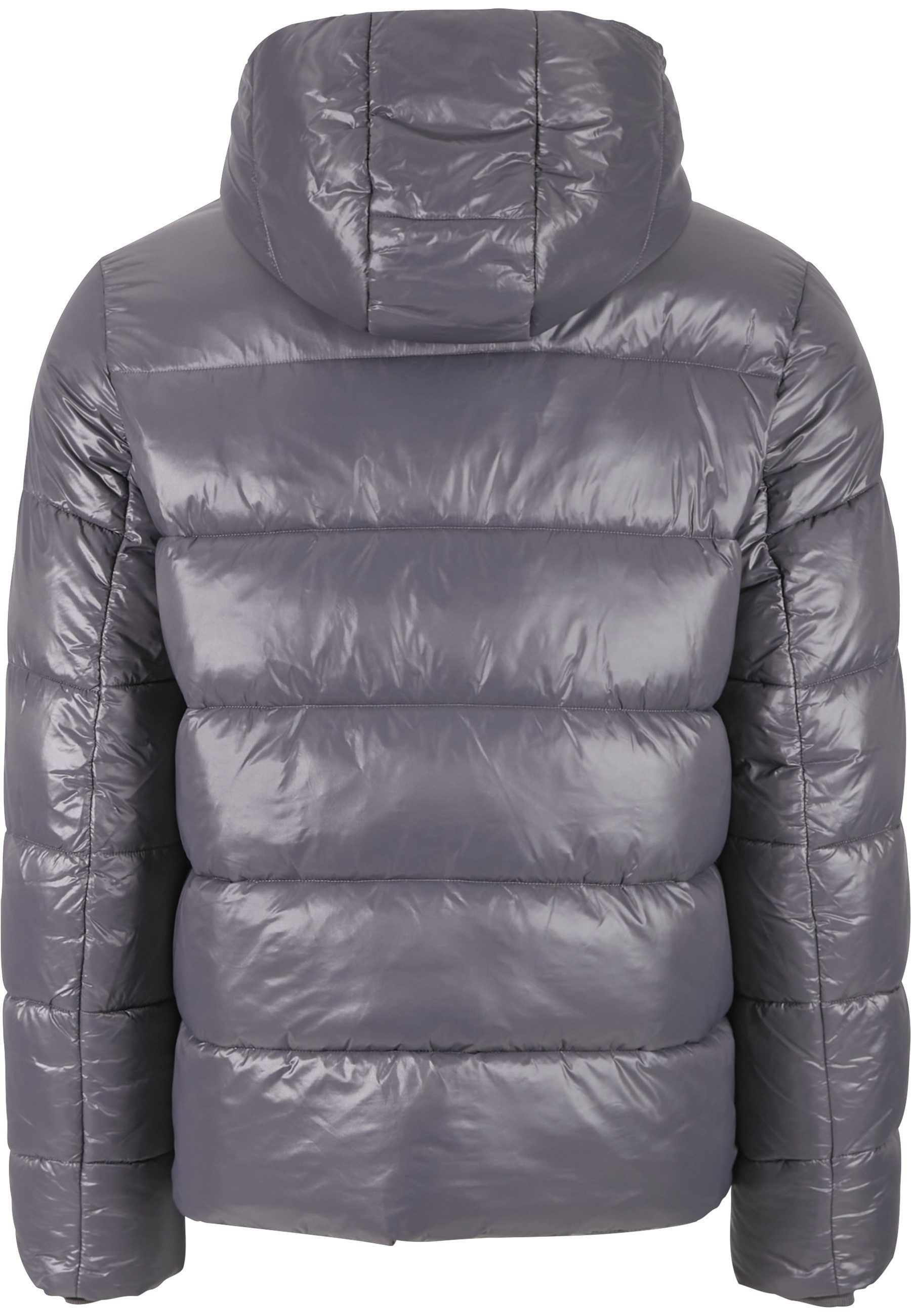 URBAN CLASSICS Winterjacke Urban Classics Recycled Zip neck Puffer Jacket (1-St)