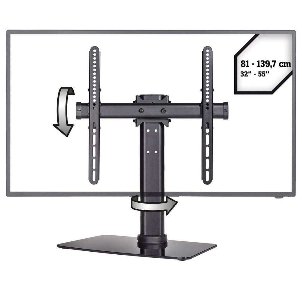 SpeaKa Professional TV-Wandhalterung SpeaKa Professional SP-TT-05 TV-Standfuß 81,3 cm (32) - 139,7 cm (55"
