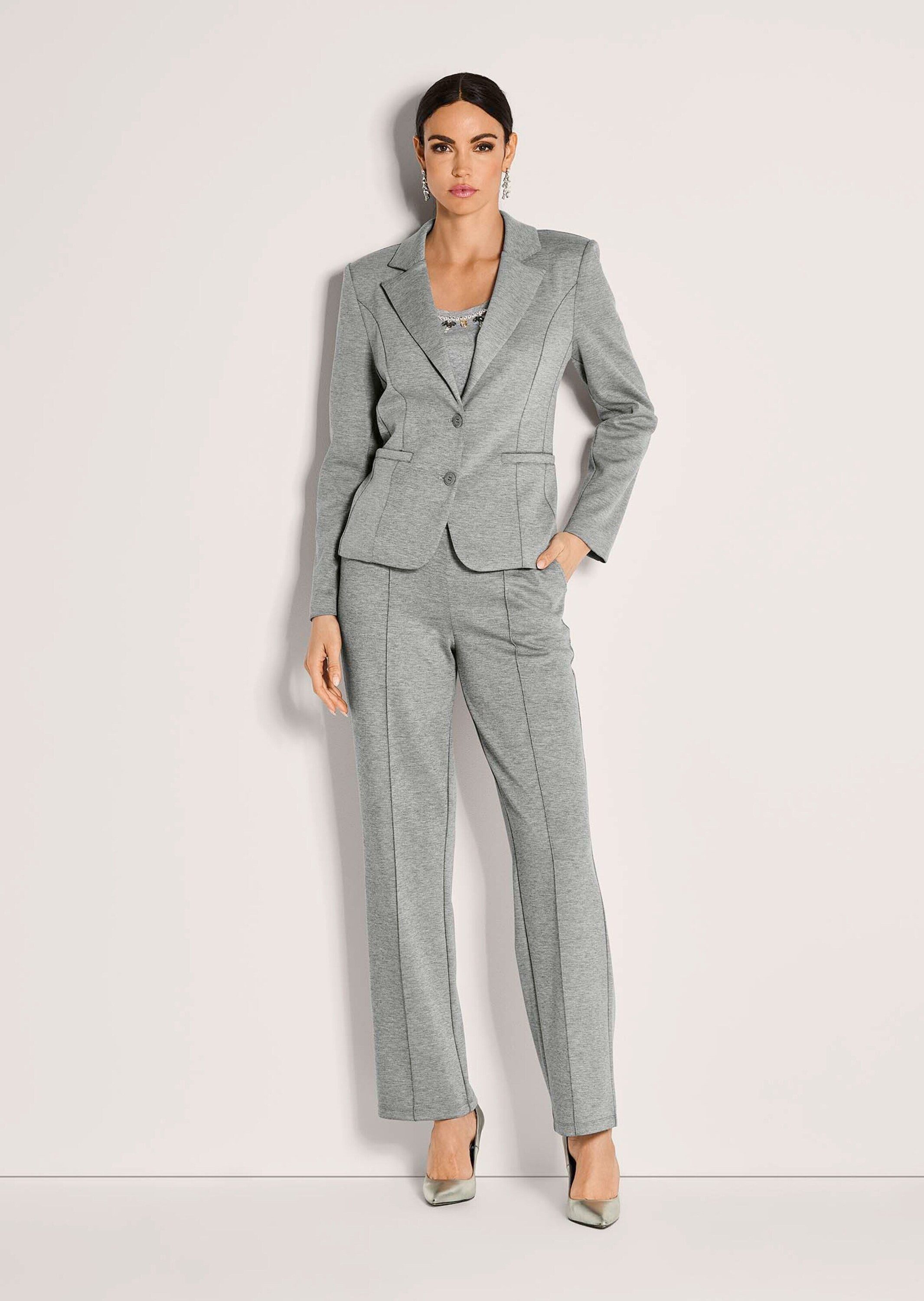 MADELEINE Kurzblazer Jersey-Blazer in modischer Kurzform Taillierter Blazer günstig online kaufen