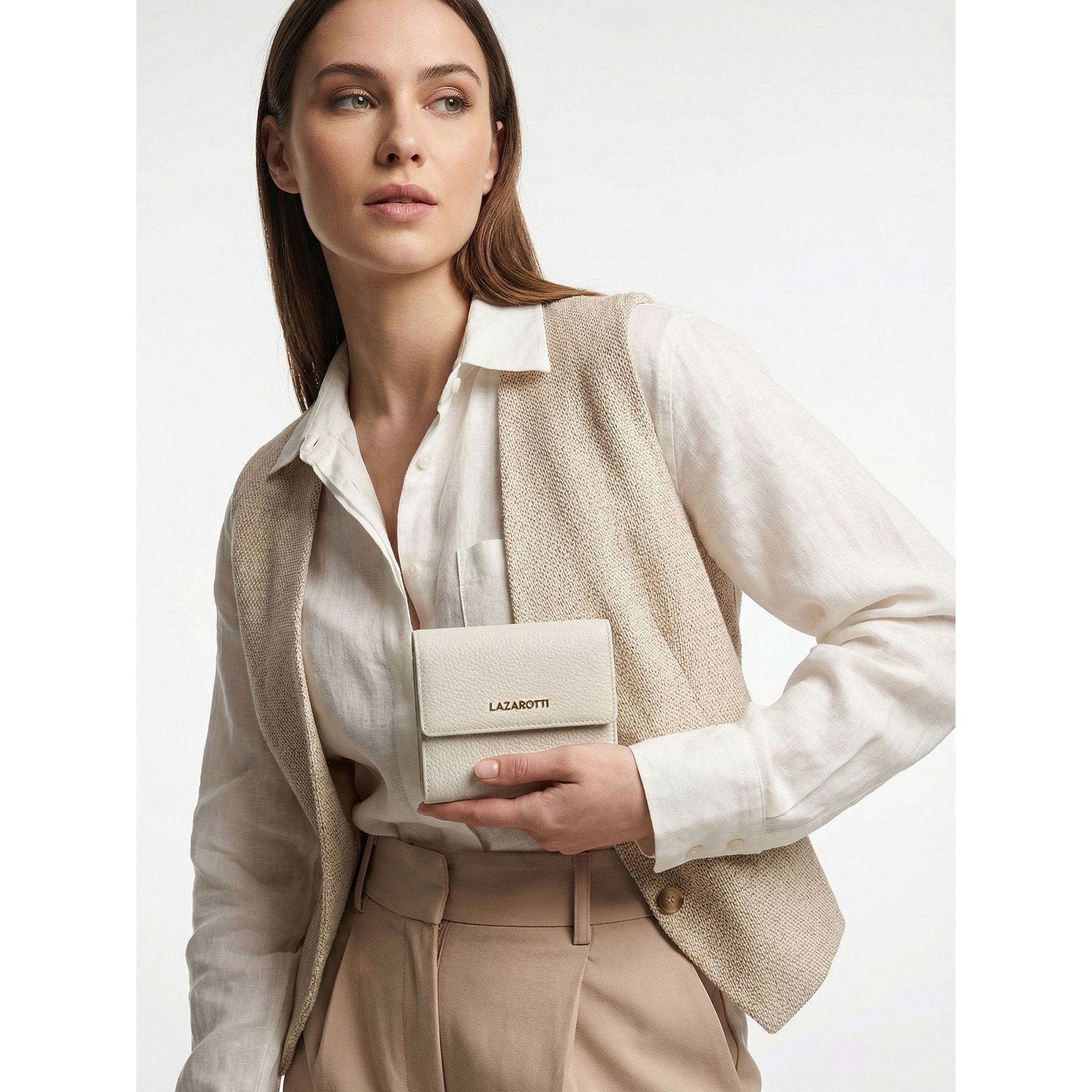 Lazarotti Geldbörse Bologna Leather, Leder