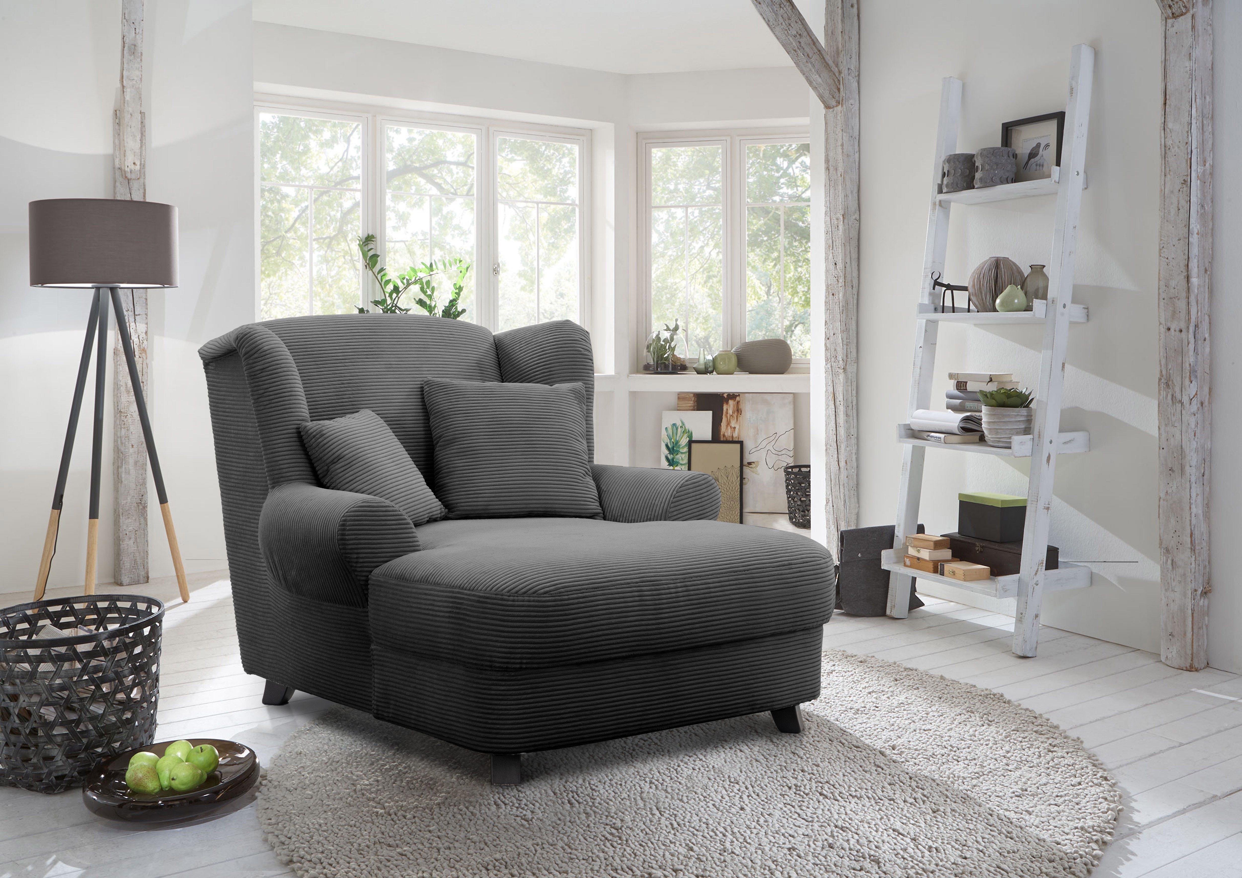 Home affaire XXL-Sessel Oase, mit Wellenunterfederung günstig online kaufen
