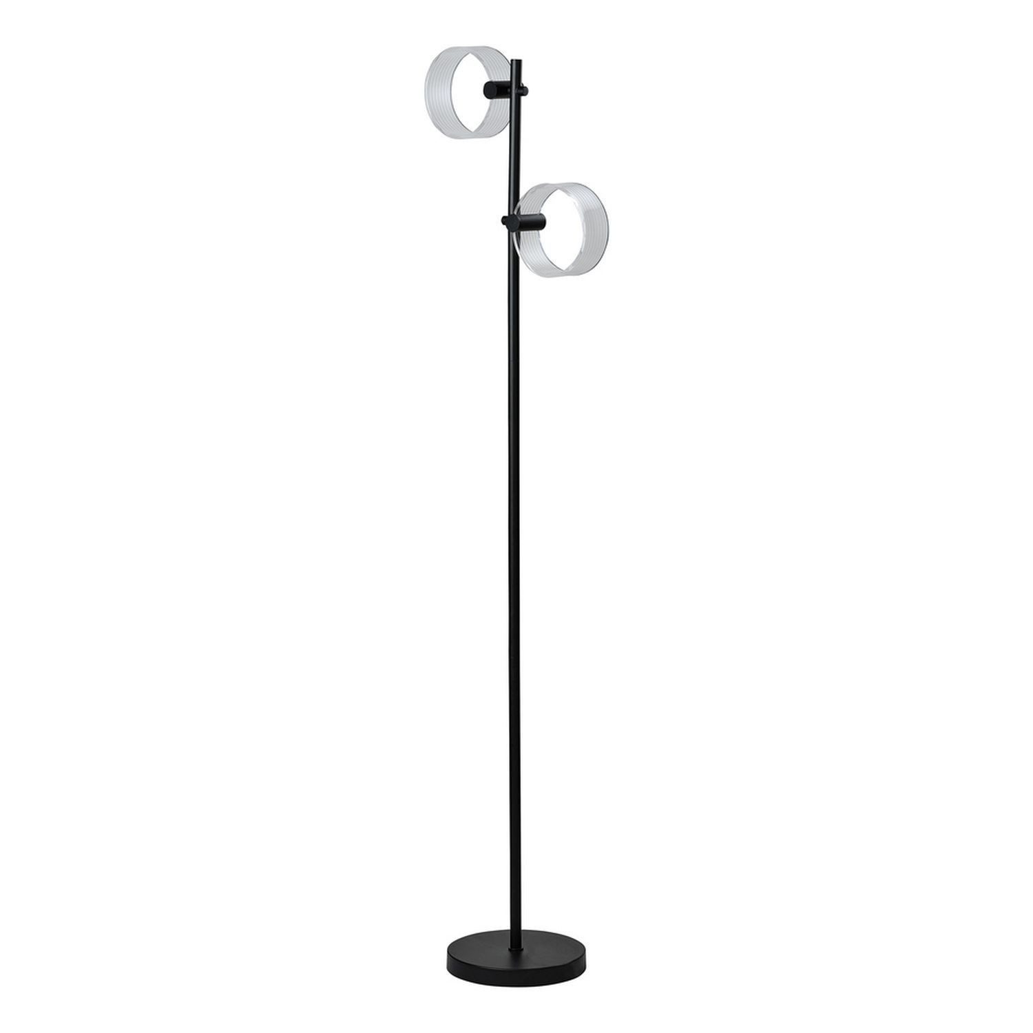 Licht-Erlebnisse Stehlampe HENO, LED fest integriert, LED 152.5 cm 3000/4000/6500 K 930 lm Modern