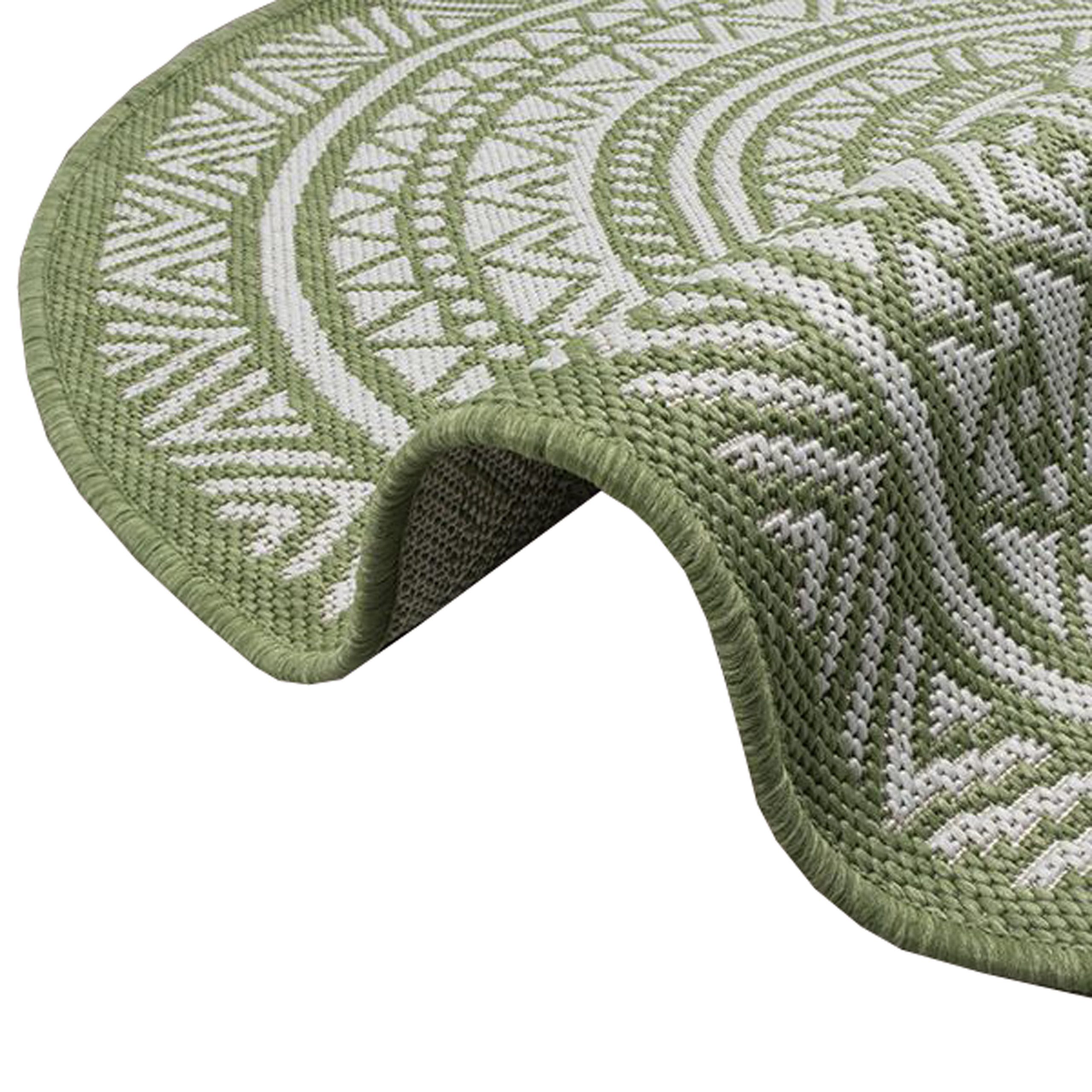 TeppichHome24 Outdoorteppich, Rund