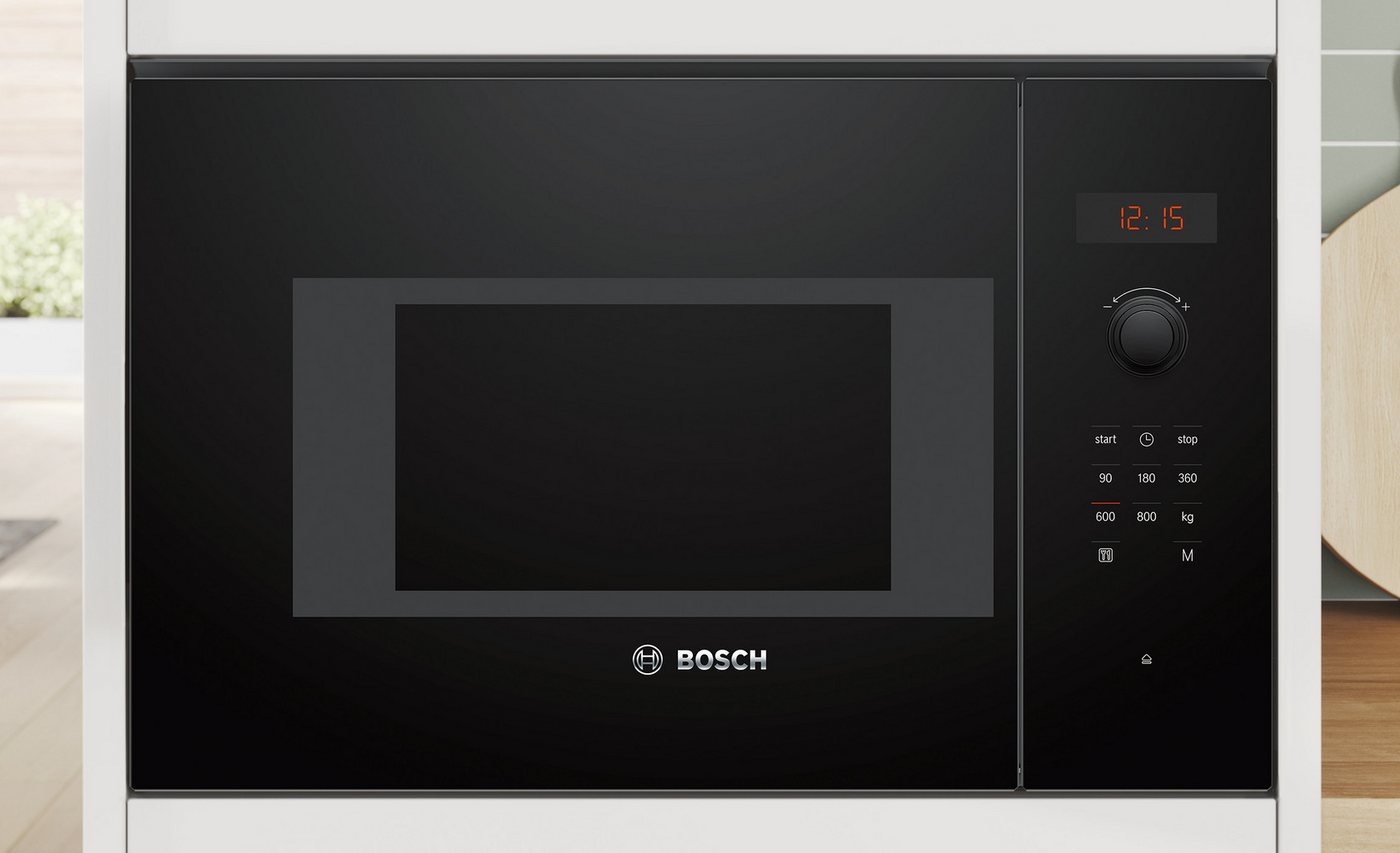 BOSCH Einbau-Mikrowelle BFL523MB1F, Mikrowelle, 20 l
