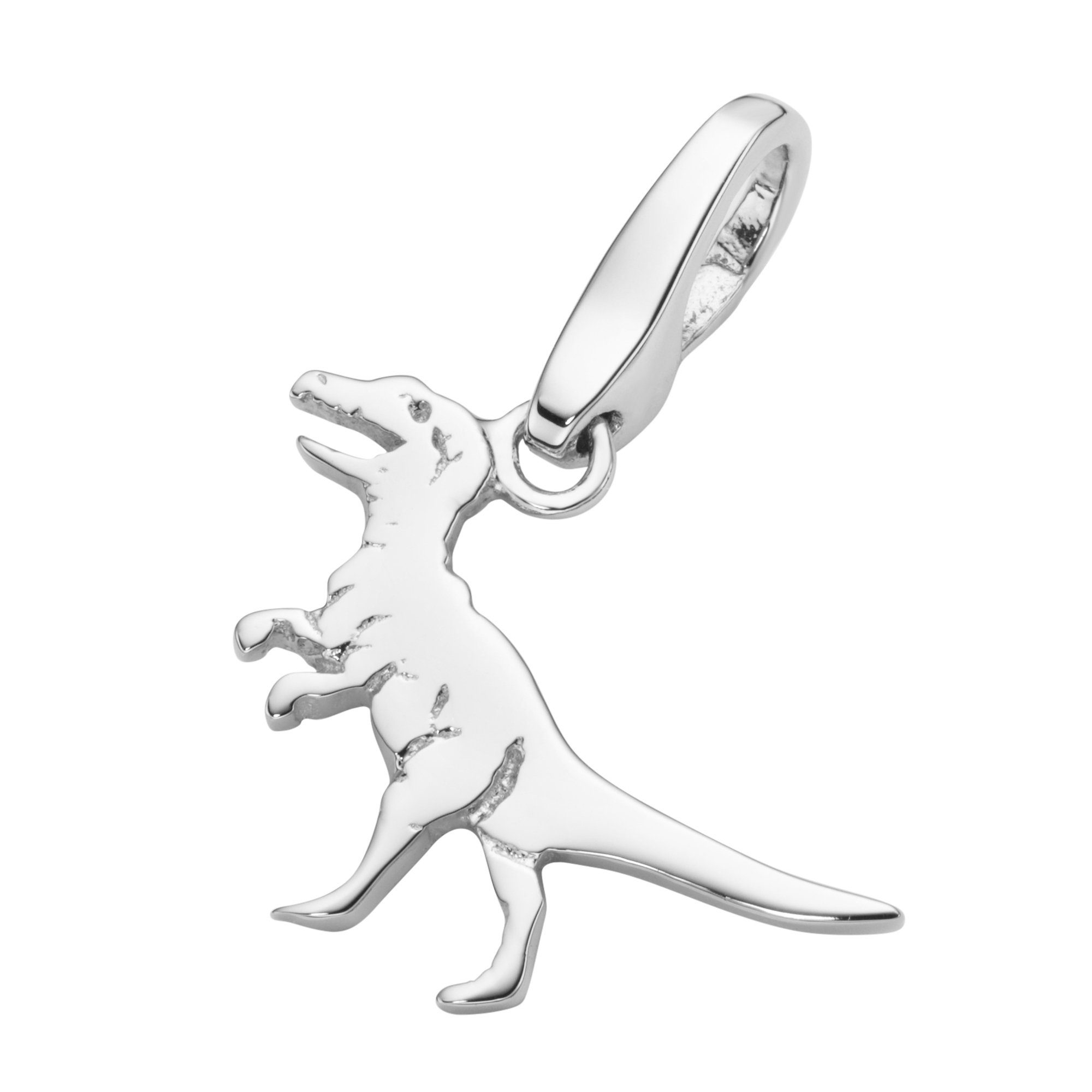 GIORGIO MARTELLO MILANO Charm-Einhänger Dinosaurier, Silber 925