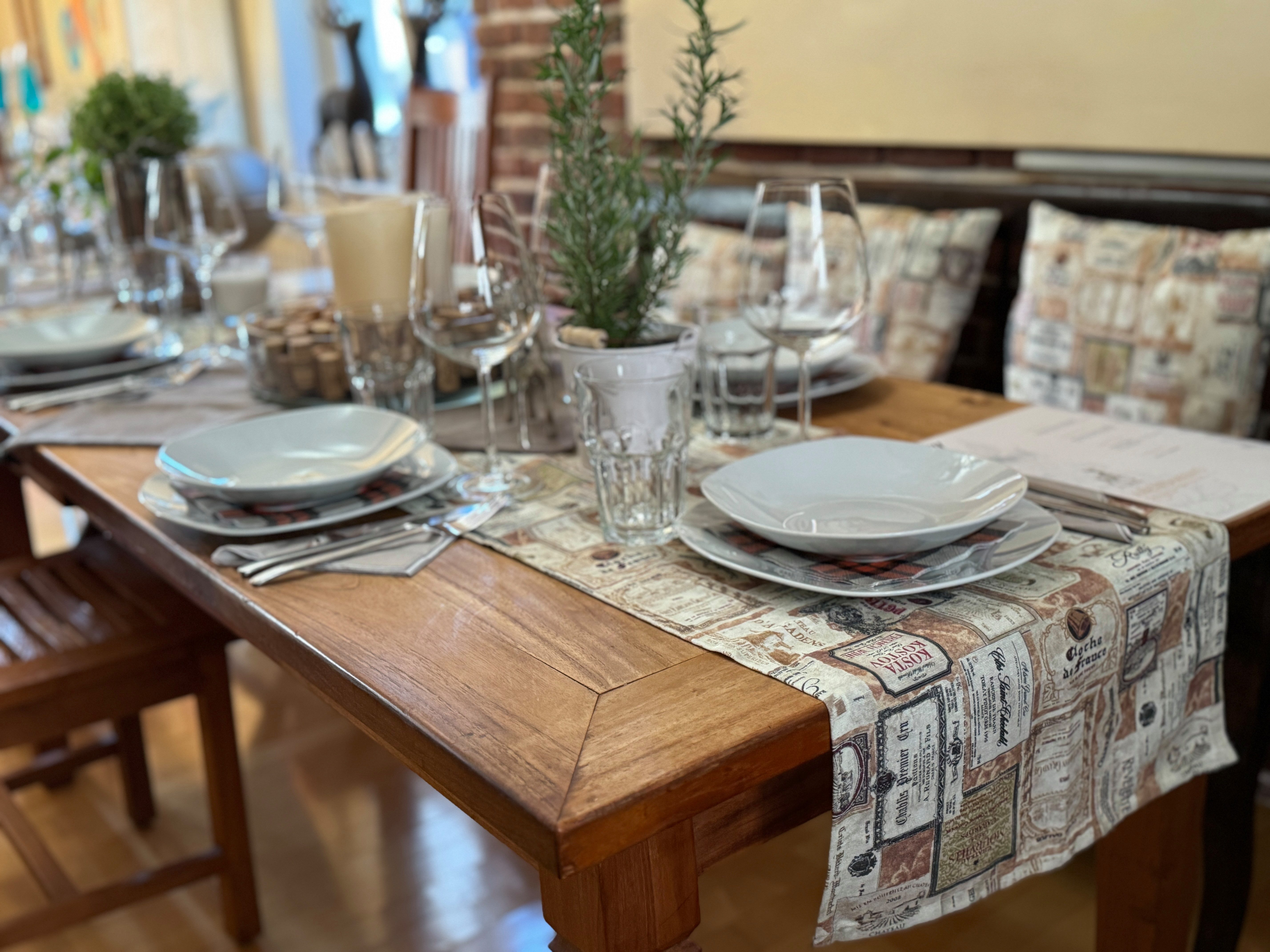 beties Tischdecke Rustika (1-tlg, 1 Stück Tischwäsche), glattes Gewebe, bedruckt