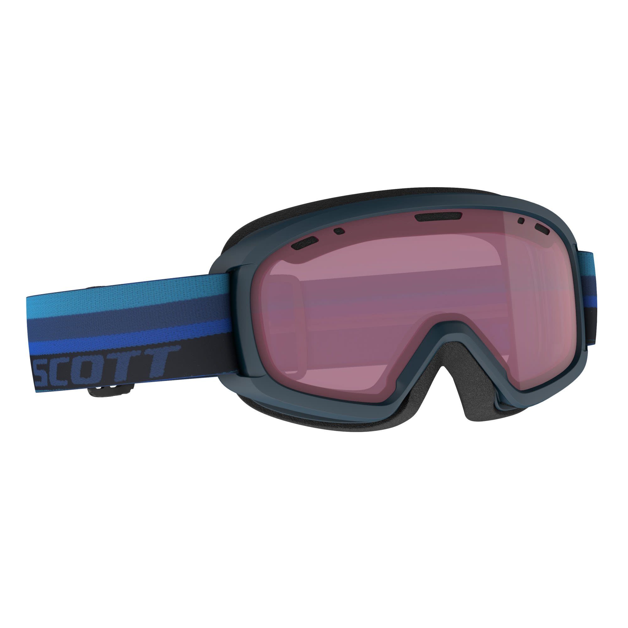- Accessoires Kinder Junior Dark Skibrille Breeze Blue - Goggle Enhancer Scott Blue Witty Scott