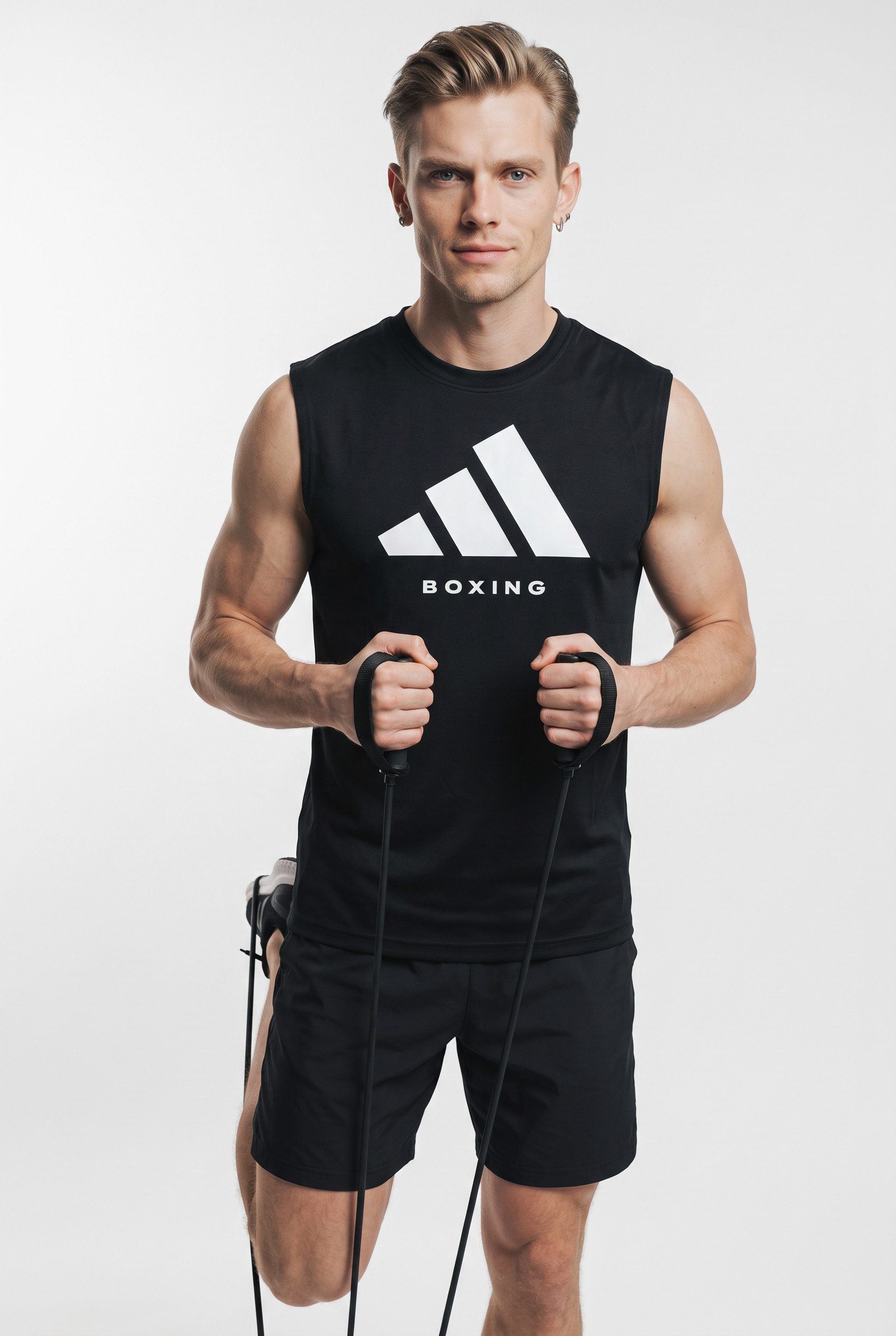 adidas Performance Muskelshirt Community Tank Top Boxing – Bild 4 von 5
