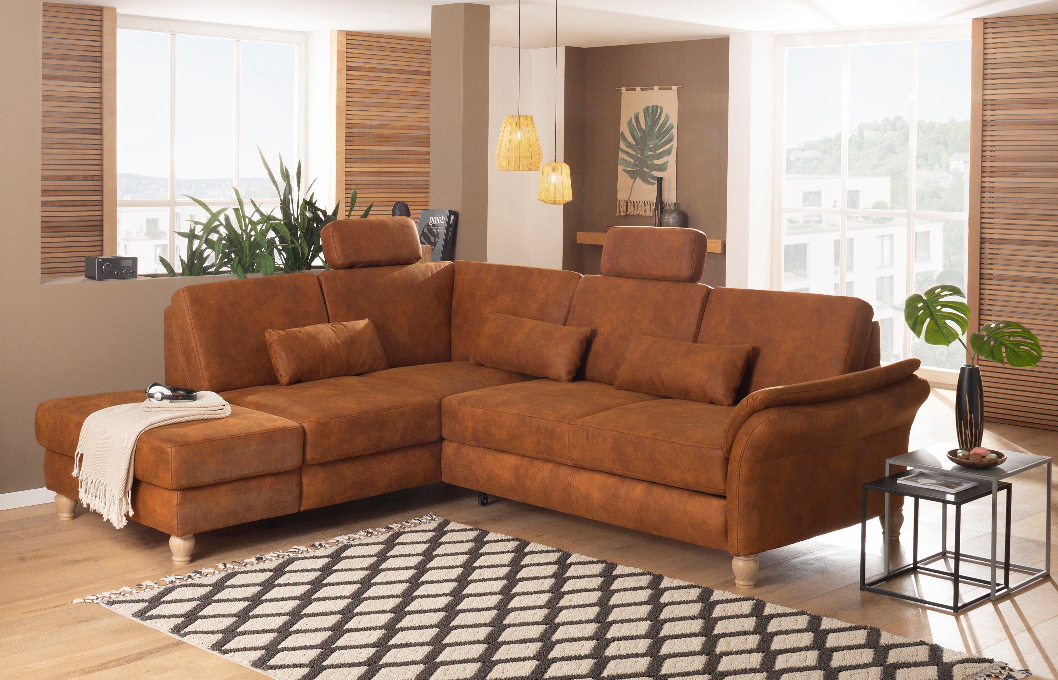 Home affaire Ecksofa Palace L-Form, incl. günstig online kaufen