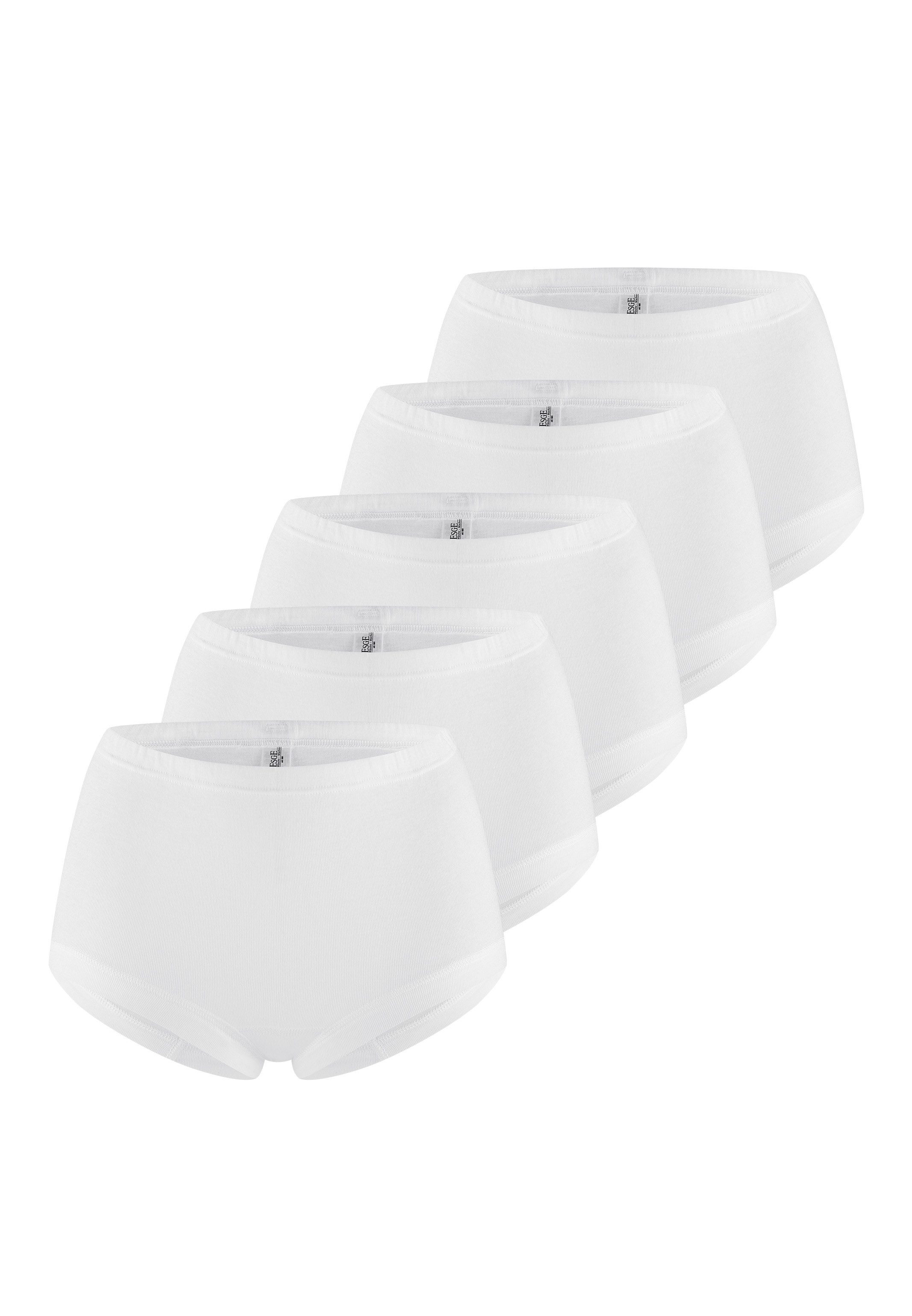 ESGE - Die Wäsche-Macher Taillenslip 5er Pack Basic - Feinripp (Spar-Set, 5 günstig online kaufen