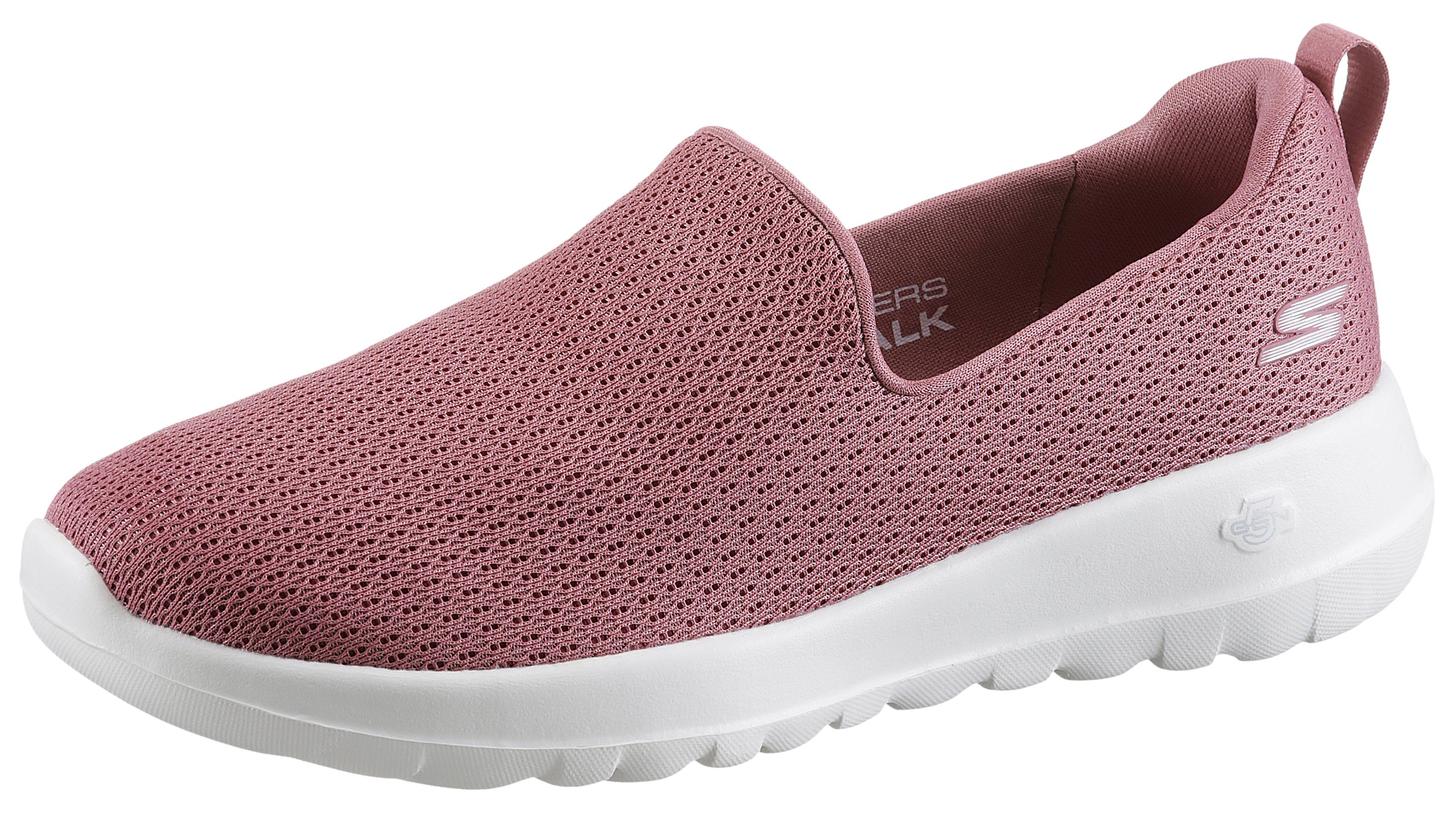 Skechers GO WALK JOY-AURORA Slip-On Sneaker Freizeitschuh, Schlupfschuh in veganer Verarbeitung