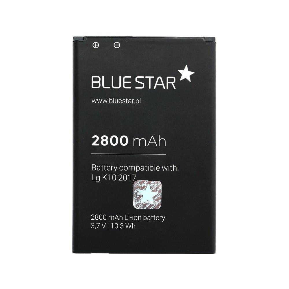 K20 BlueStar mit LG Batterie K10 Accu Li-lon 2800mAh Plus LG 2017 kompatibel X400 Austausch Ersatz BL-46G1F LG Smartphone-Akku Akku