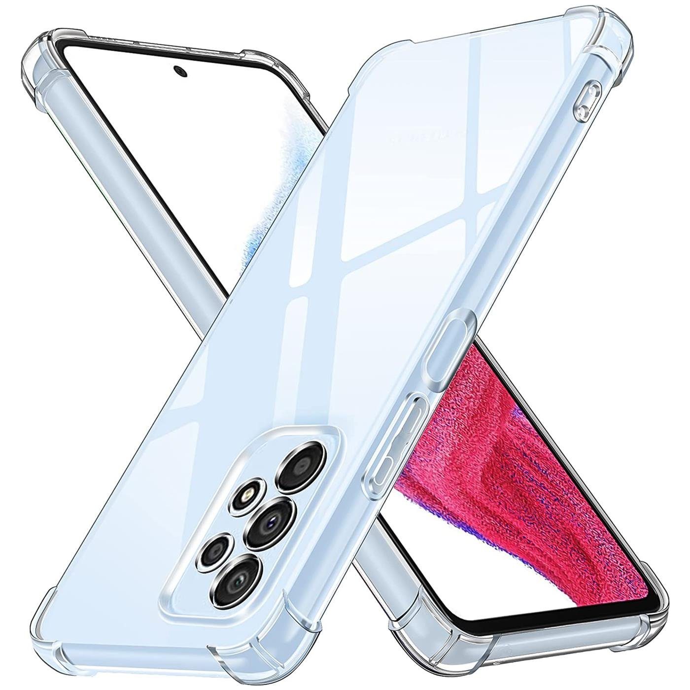 CoolGadget Handyhülle Anti Shock Rugged Case für Samsung Galaxy A53 5G 6,5 Zoll, Slim Cover mit Kantenschutz Schutzhülle für Samsung A53 5G Hülle