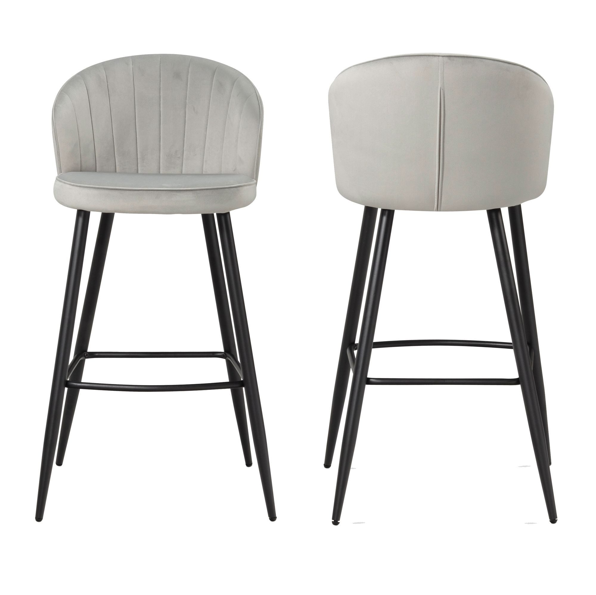KADIMA DESIGN Barhocker 2er Set Barhocker günstig online kaufen