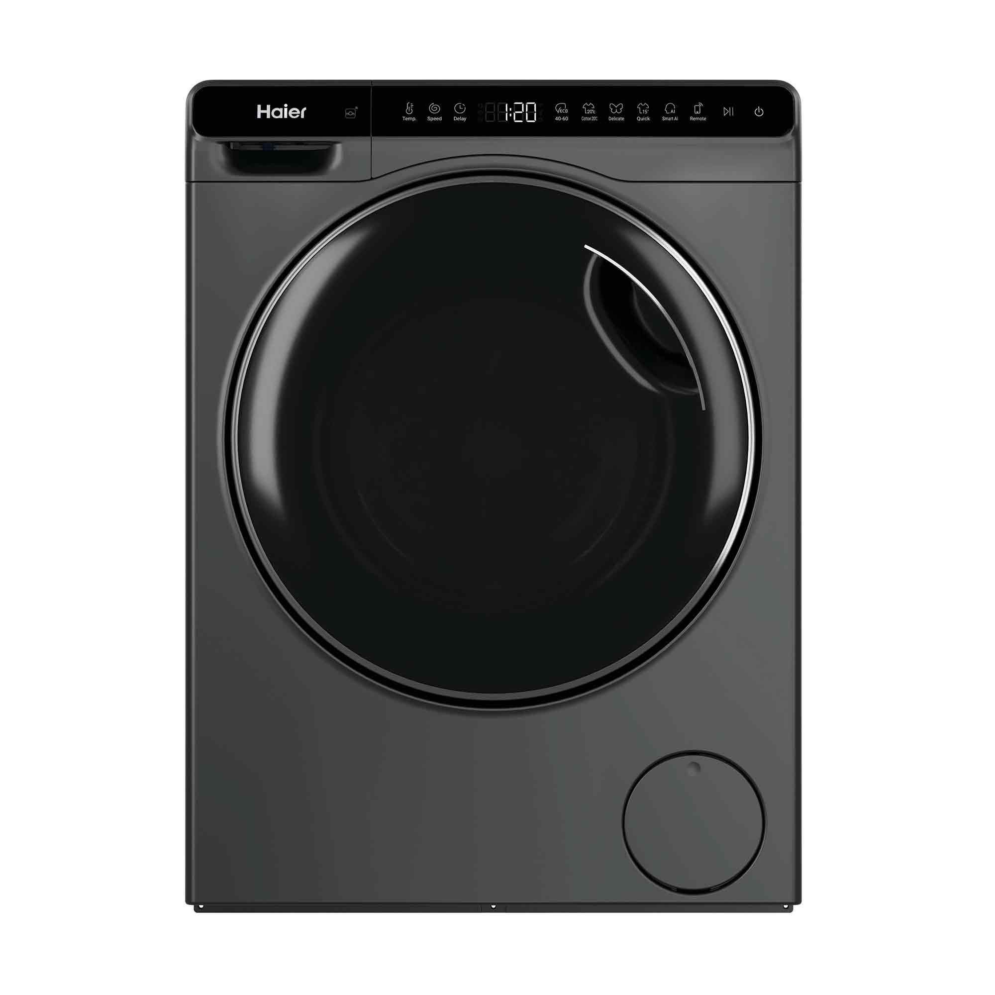 Haier Mini-Waschmaschine HW50-BP12307GU1, 5 kg, 1200 U/min, Selbstreinigung dank Smart Dual Spray