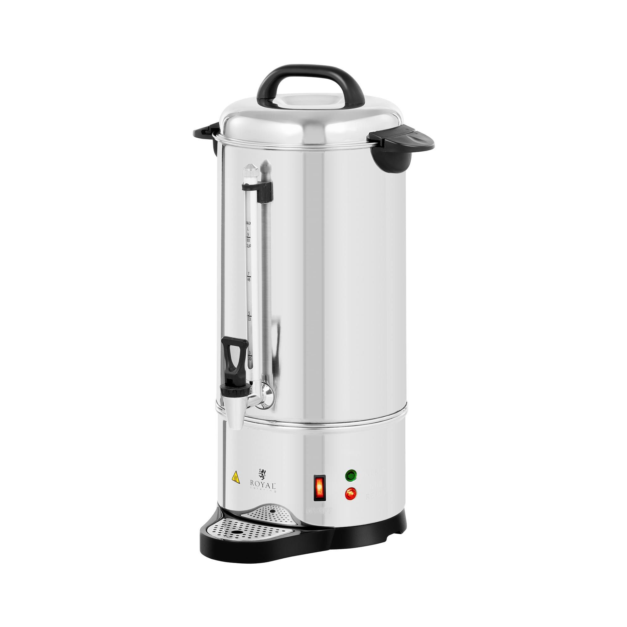Royal Catering Filterkaffeemaschine RC-CU9, 9l Kaffeekanne, verschiedene Größen