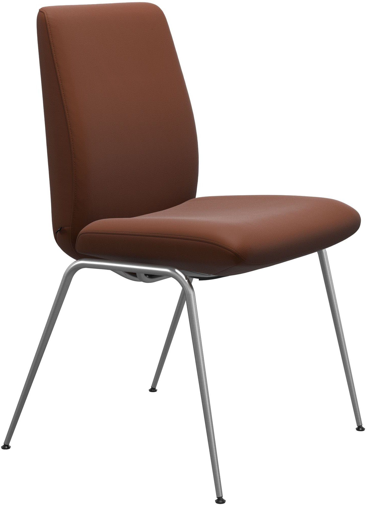 in glänzend Laurel, Größe mit aus Stressless® Back, Chrom Stahl Polsterstuhl L, Beinen Low