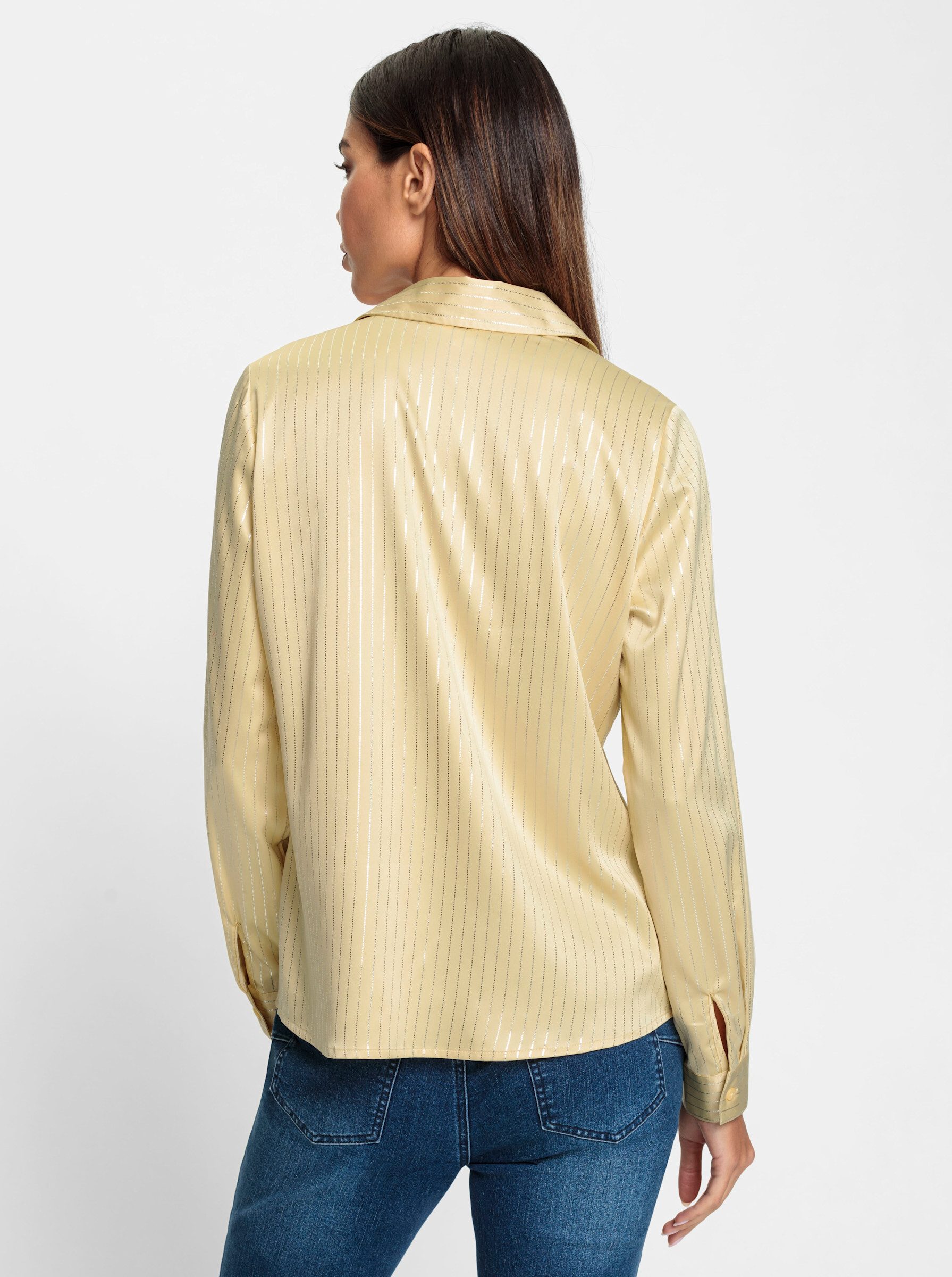 heine Klassische Bluse Satinbluse . günstig online kaufen