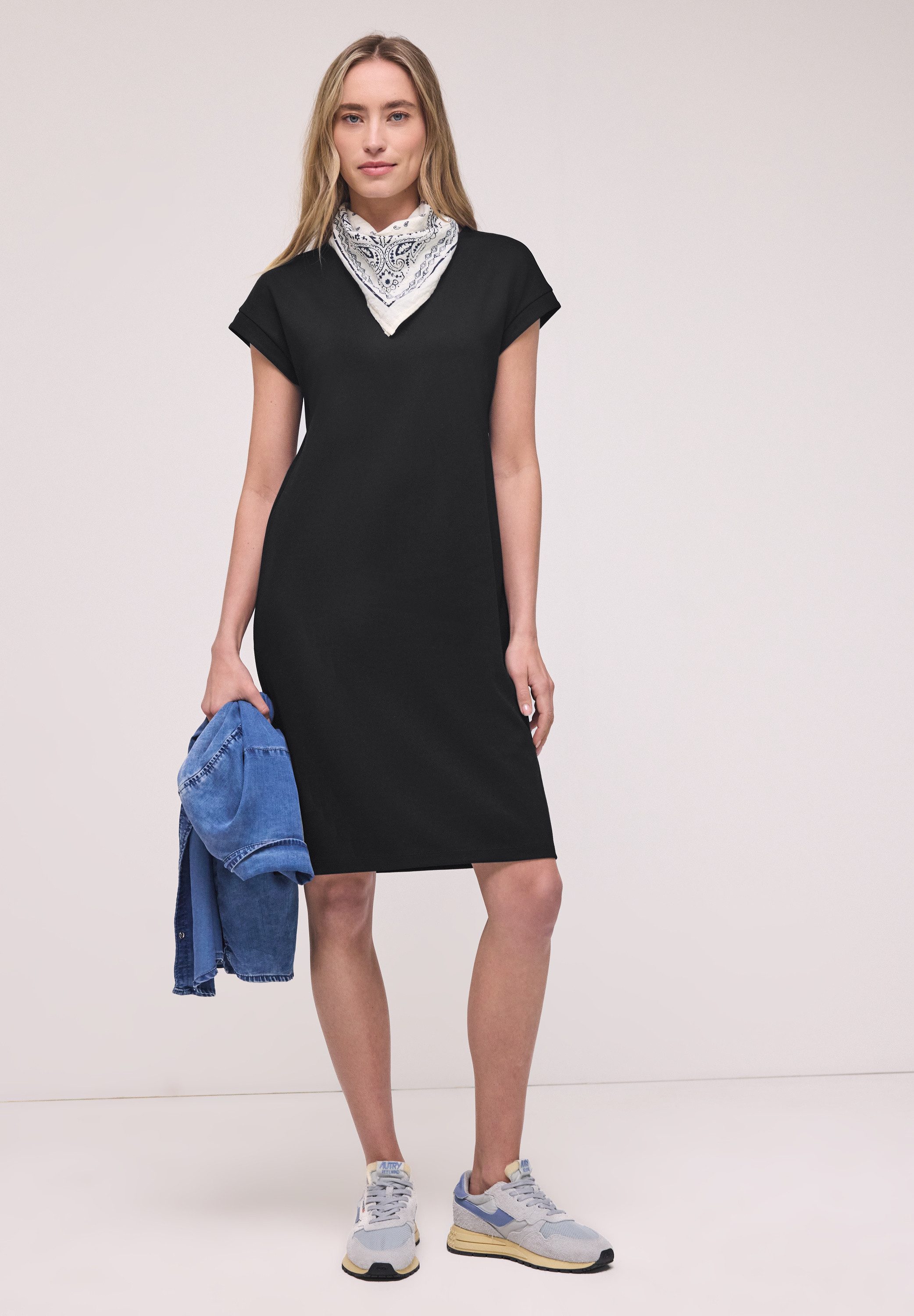 STREET ONE Jerseykleid knielang