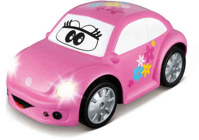 bbJunior RC-Auto VW New Beetle Easy Play, pink (Set, Komplettset), mit Licht und Sound