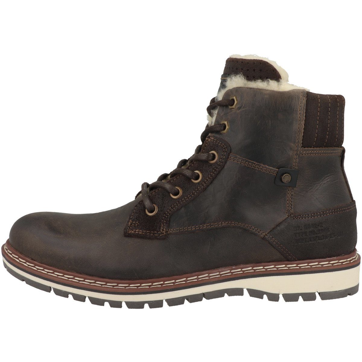 Bullboxer 877K55858A Herren Schnürboots dunkelbraun