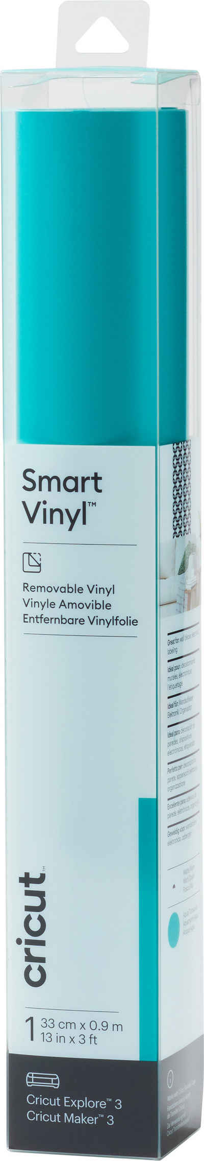 Cricut Dekorationsfolie Vinylfolie Smart Vinyl Removable, selbstklebend 90 cm x 33 cm