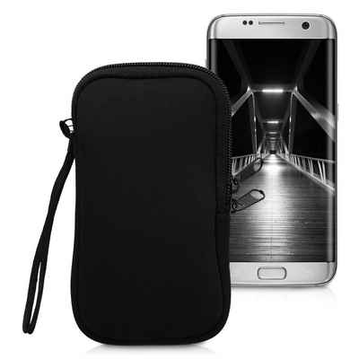 kwmobile Handyhülle, Handytasche für Smartphones M - 5,5" - Neopren Handy Hülle - Handy Tasche Sleeve Pouch