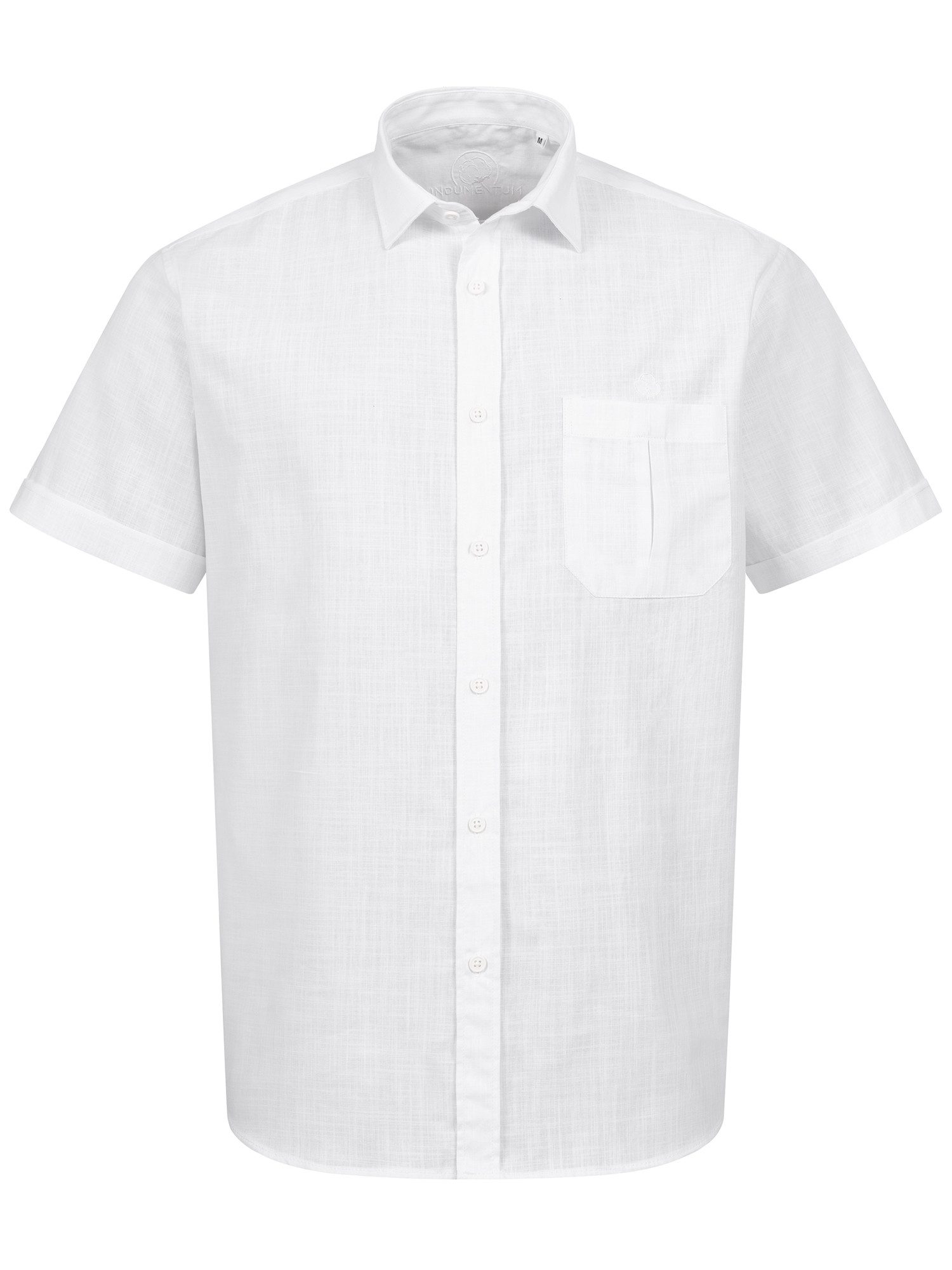Indumentum Kurzarmhemd Herren Hemd Kurzarm Hemd Leinen-Optik günstig online kaufen