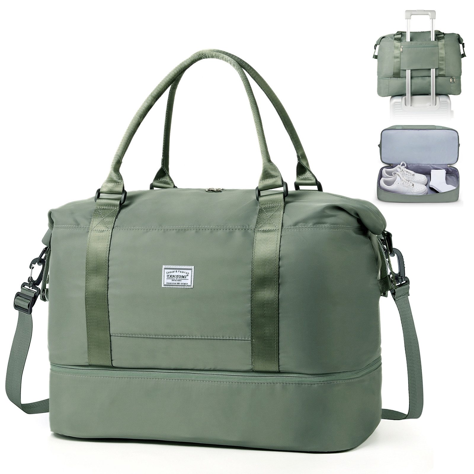 Reisetasche Wasserdichter Reise-Seesack - Tragetasche, Sporttasche, Schultertasche