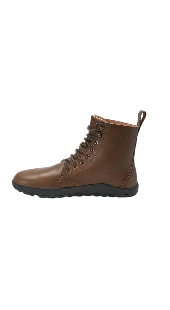 Xero Shoes Stiefel Breckenridge (Vollnarbenleder, wasserabweisend) braun Damen Winterstiefel