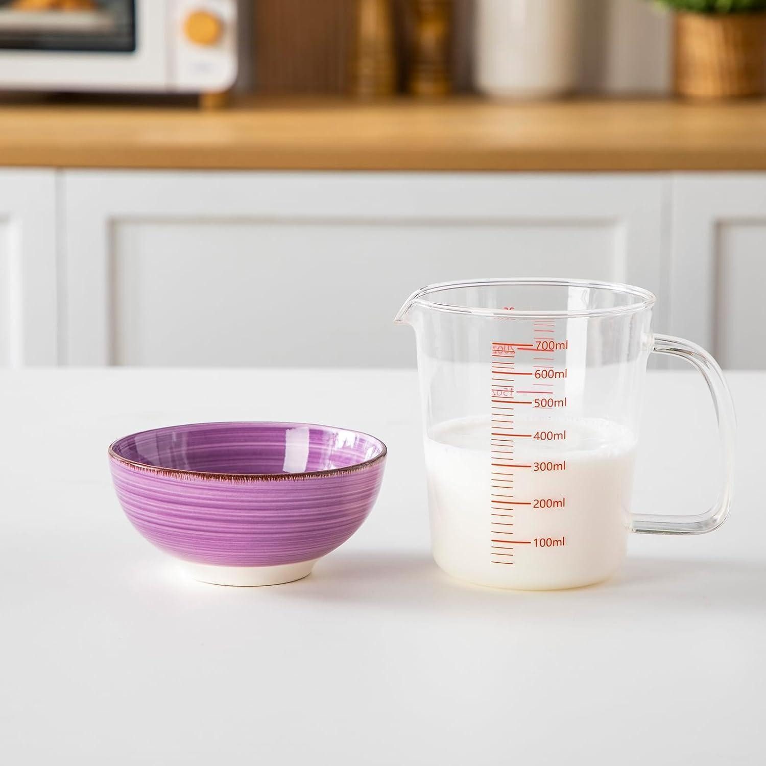 LuxusKollektion Dessertschale Dessertschalen Steinzeug BONITA 6-teilig 12Oz Schalen Set Eiscreme