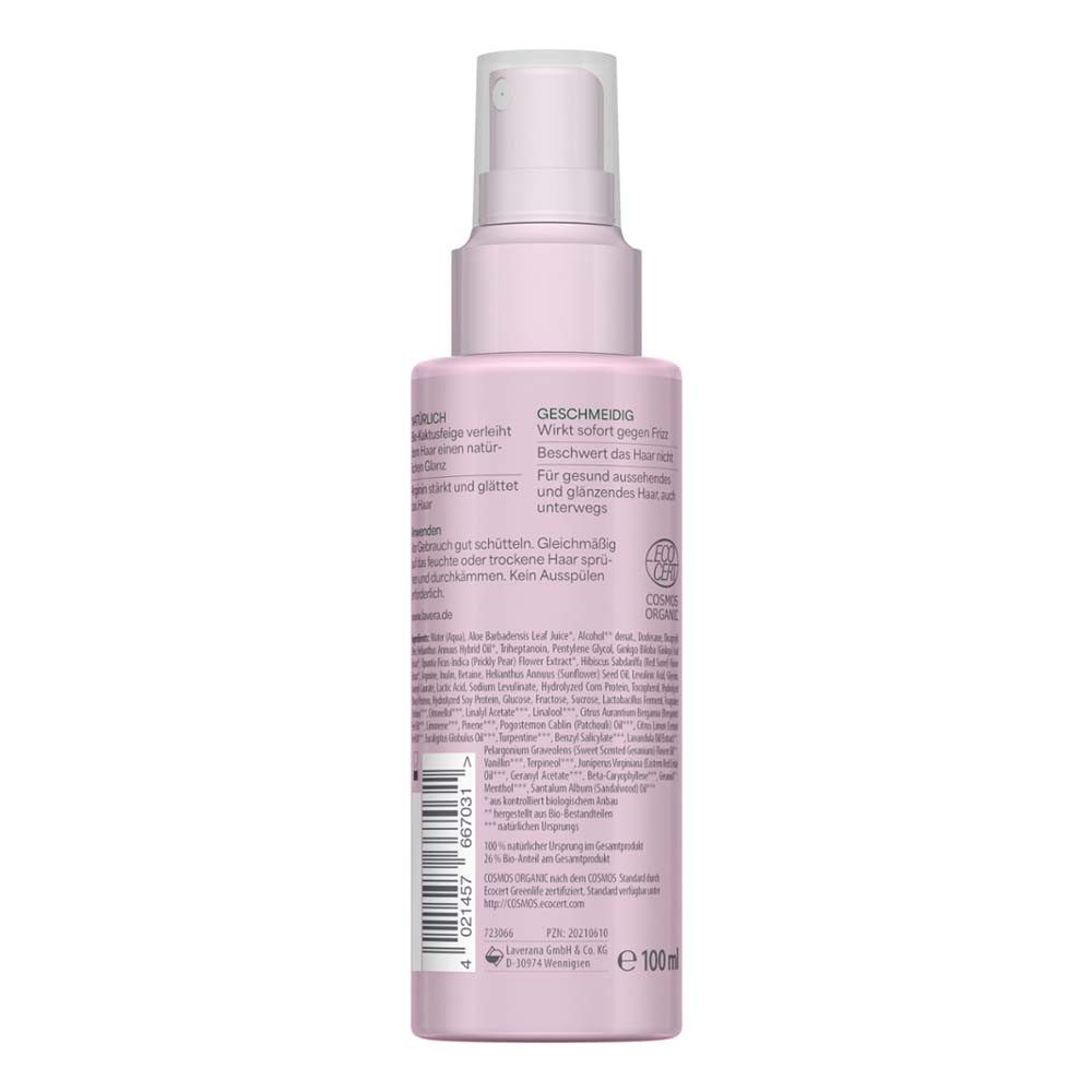 lavera Haarpflege-Spray Smooth & Silk - Leave-In Spray mit Bio-Kaktusfeige & Arginin 100ml