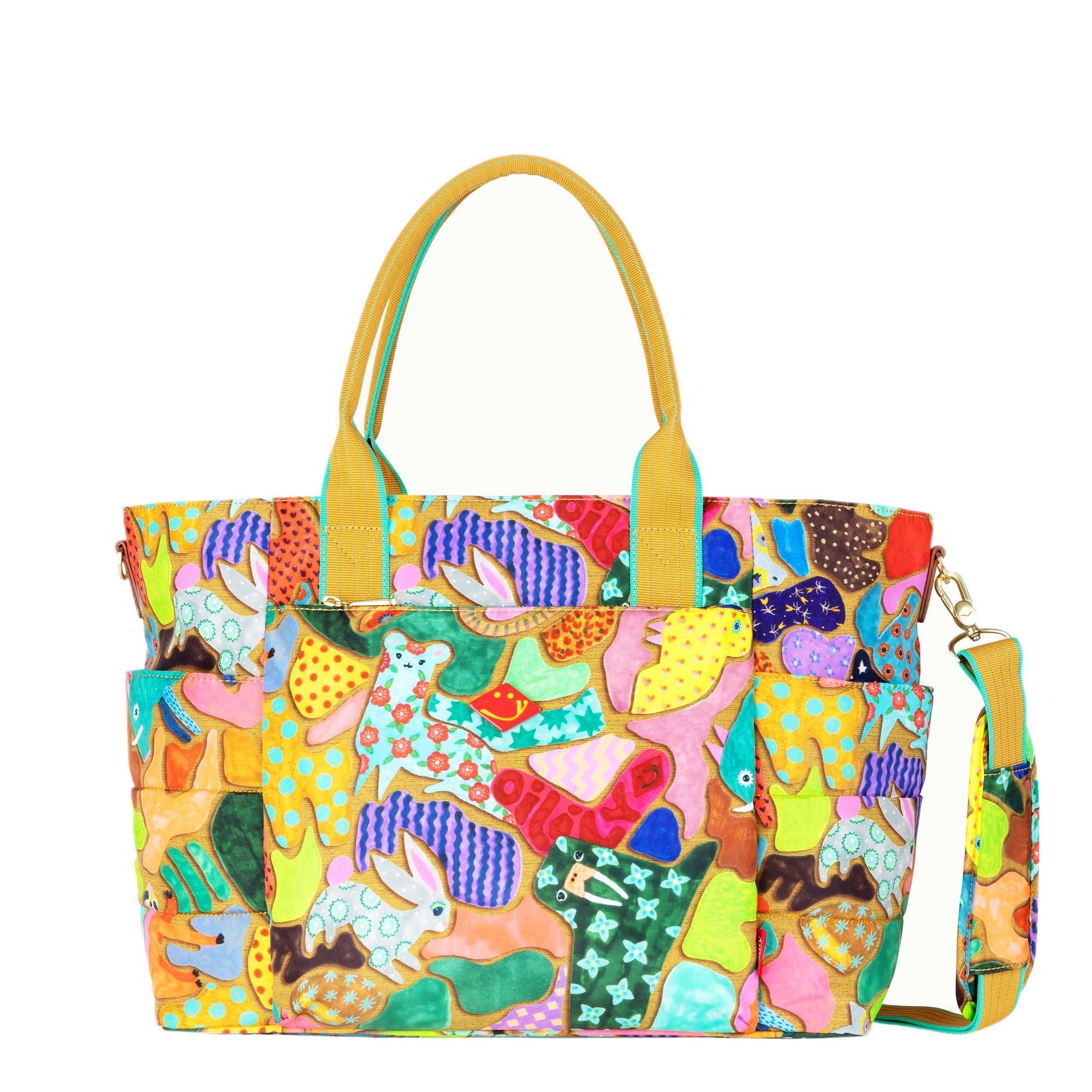 Wickeltasche Bebe Baby Bag Animalily Multicolor