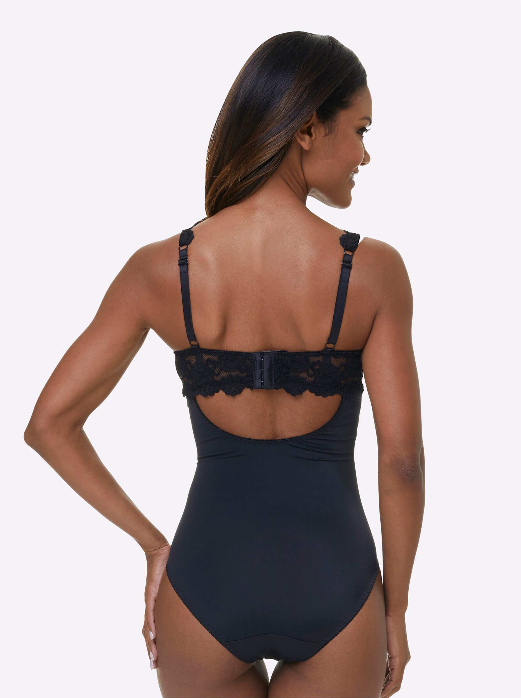 Sassa Miederbody Body mit Bügel Spitze